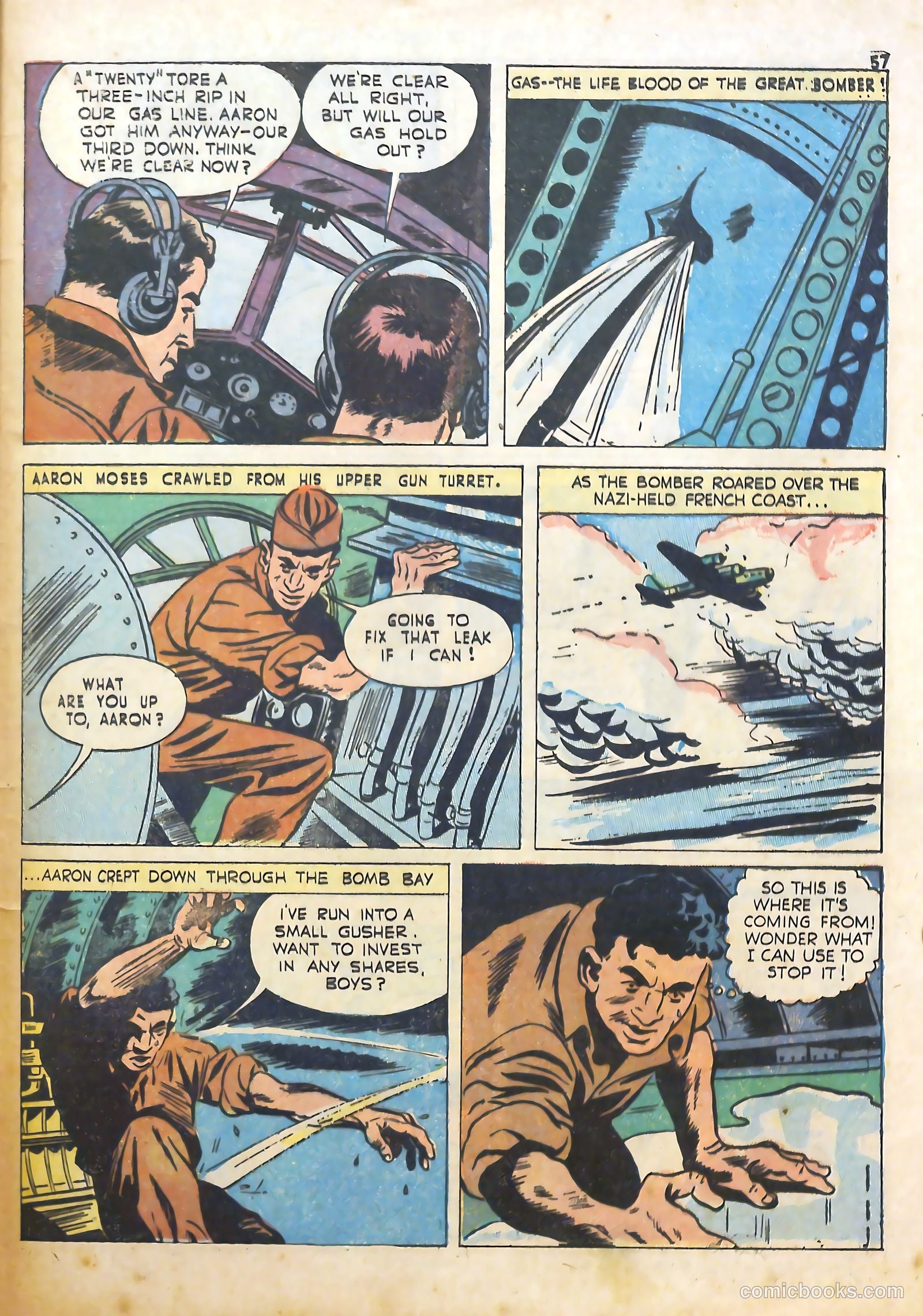 True Aviation Picture-Stories #4 (1943) — page 61 of 65