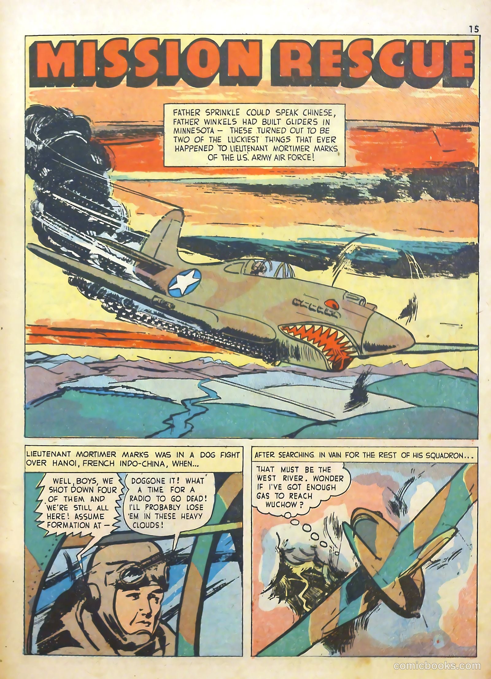 True Aviation Picture-Stories #5 (1943) — page 15 of 64