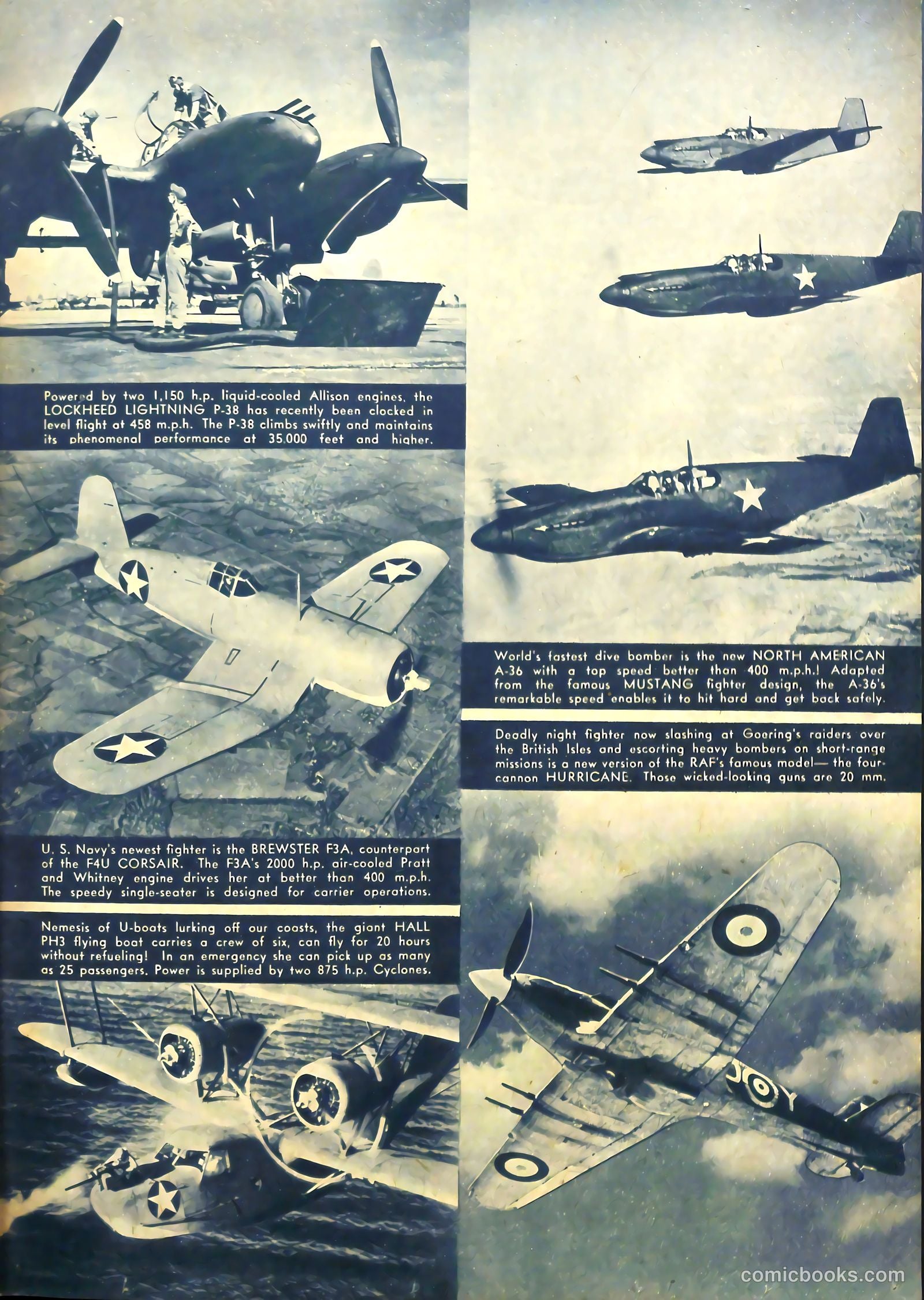 True Aviation Picture-Stories #5 (1943) — page 21 of 64