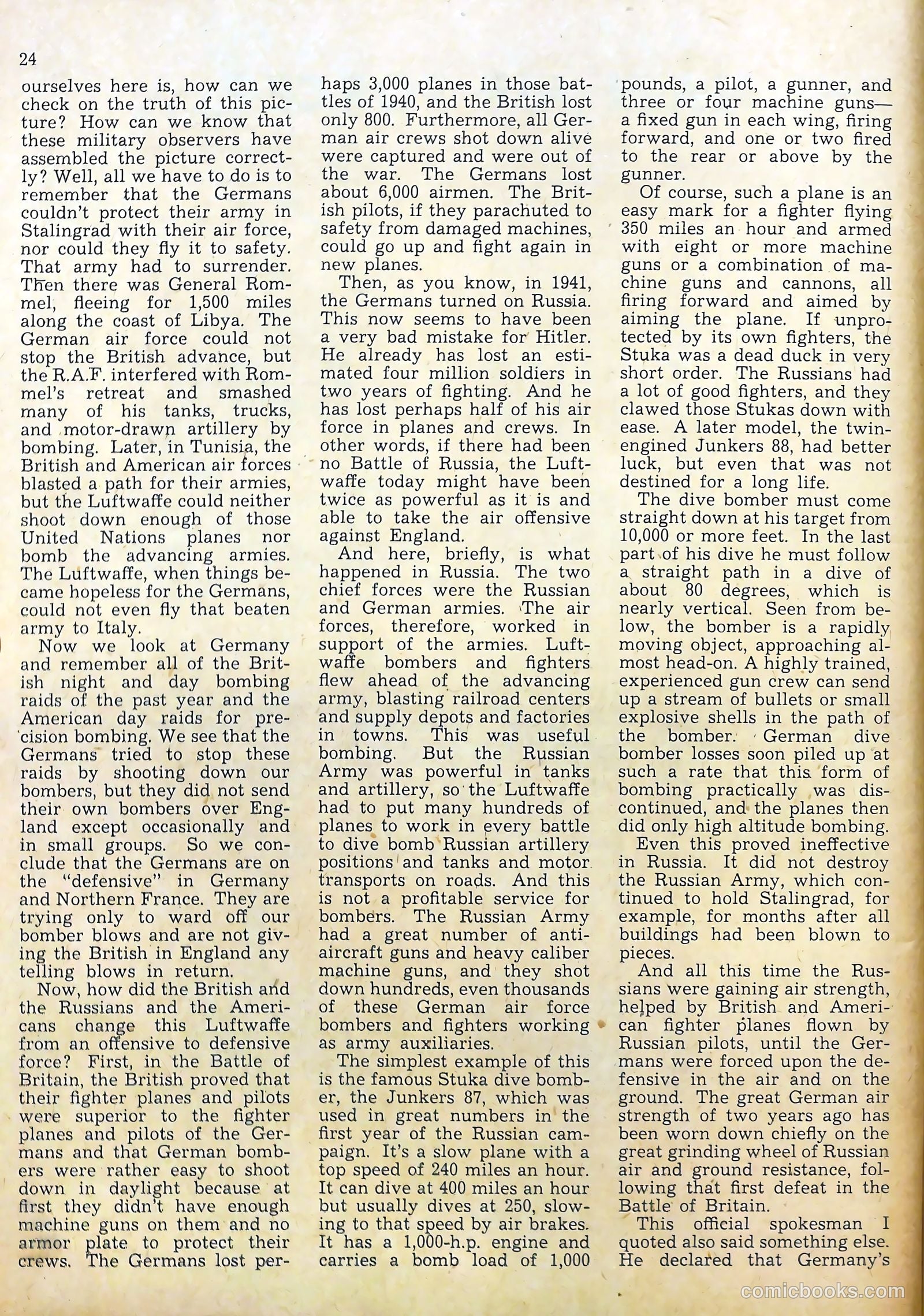 True Aviation Picture-Stories #5 (1943) — page 25 of 64