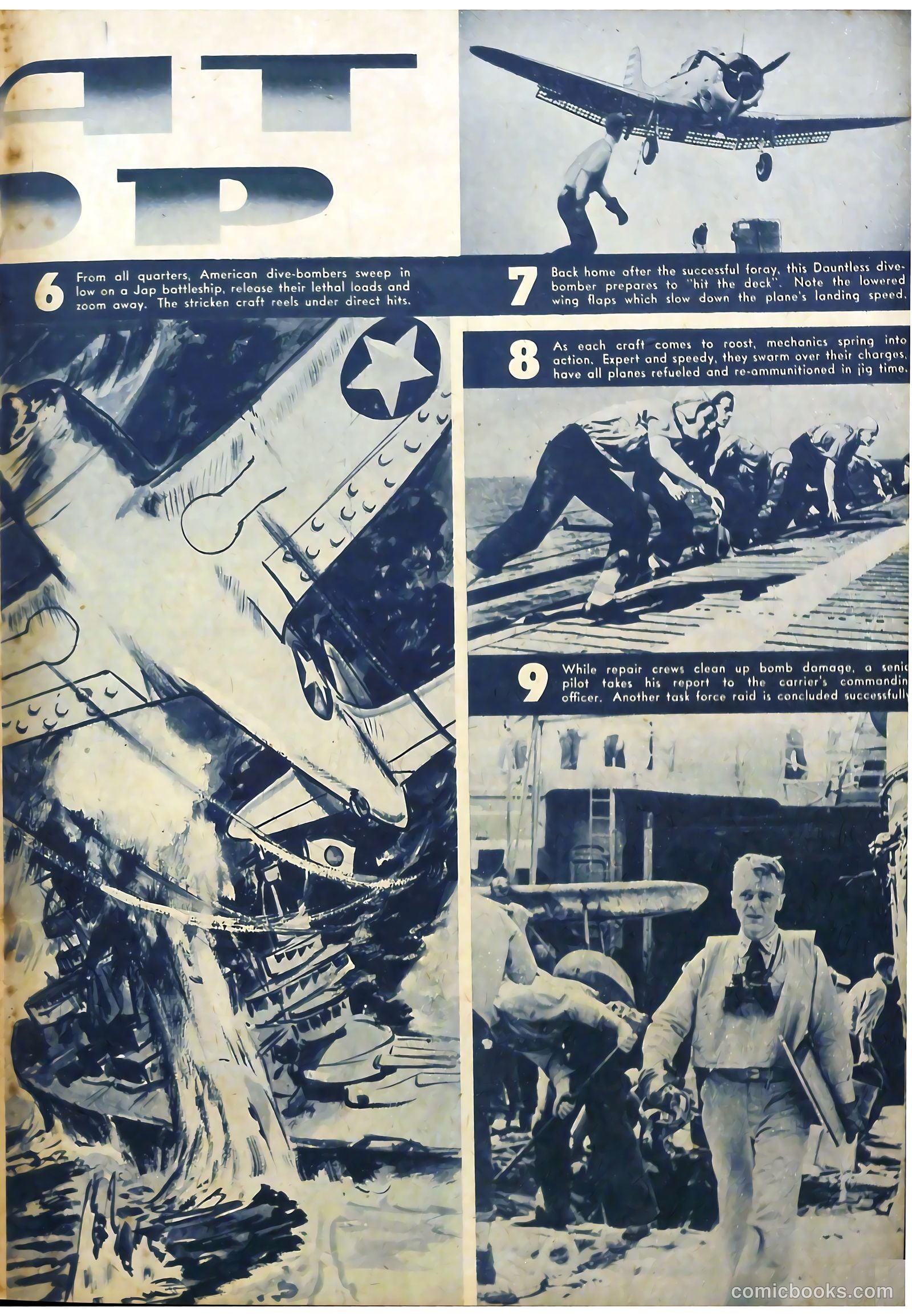 True Aviation Picture-Stories #5 (1943) — page 33 of 64