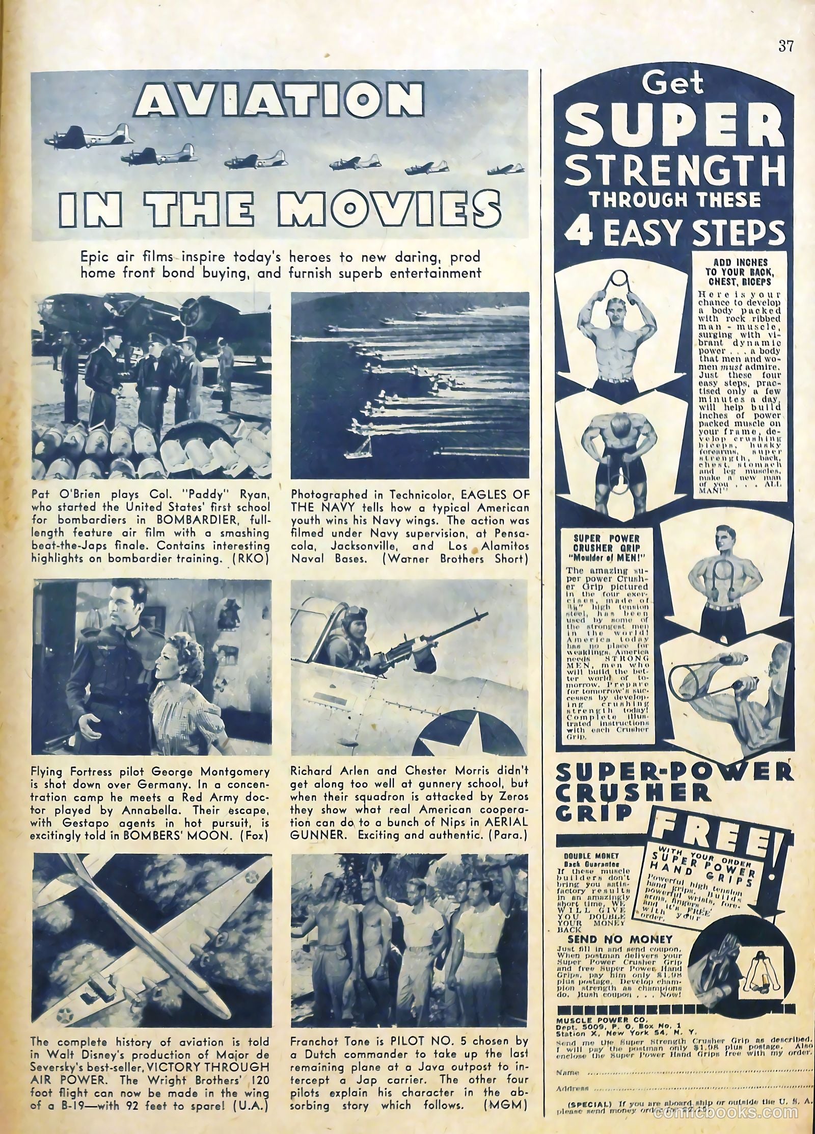 True Aviation Picture-Stories #5 (1943) — page 40 of 64