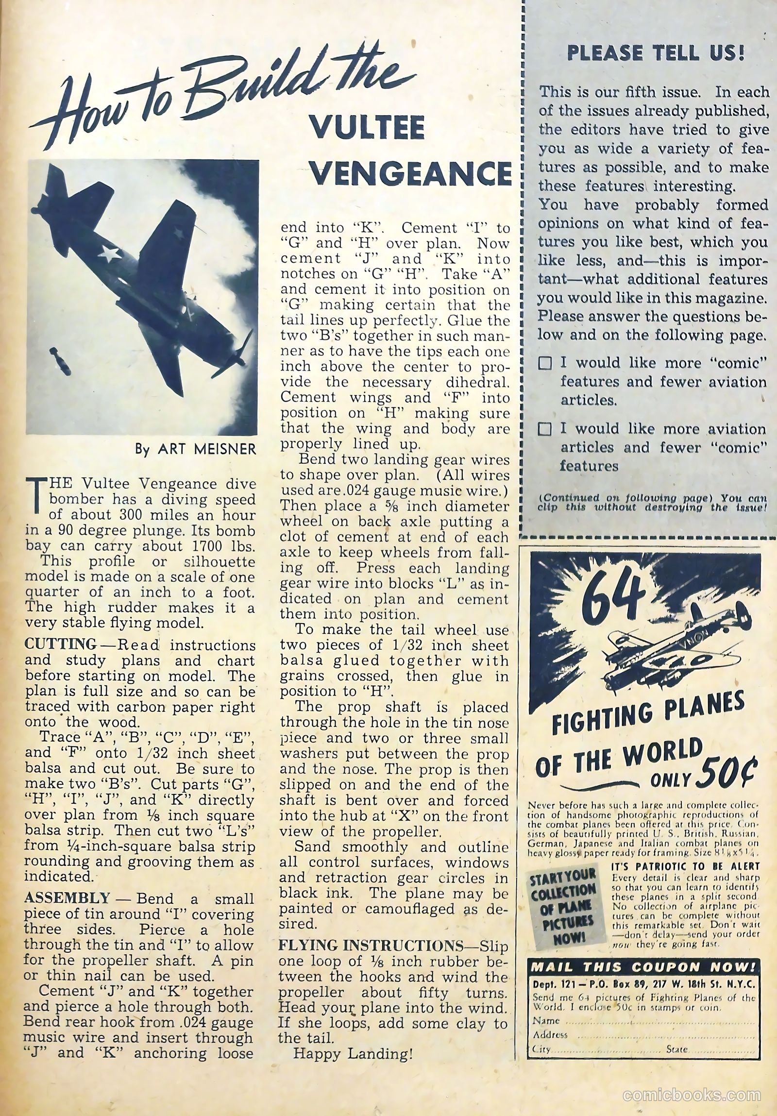 True Aviation Picture-Stories #5 (1943) — page 44 of 64