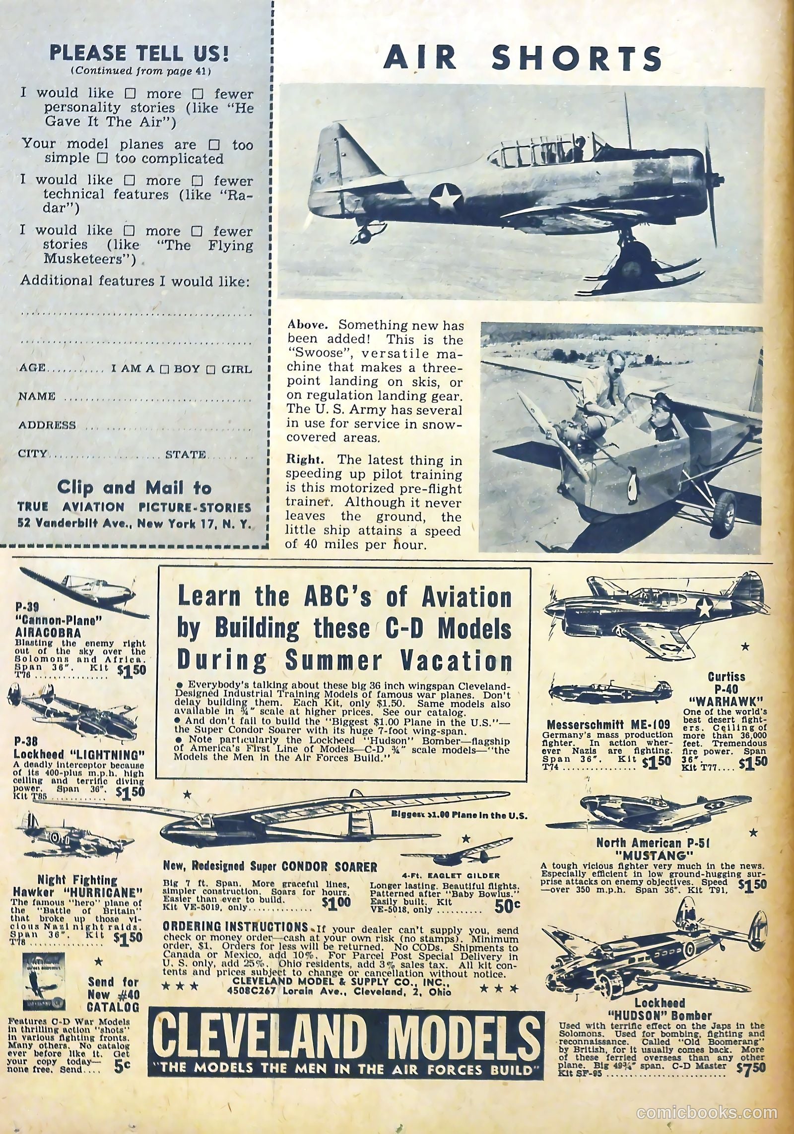 True Aviation Picture-Stories #5 (1943) — page 45 of 64