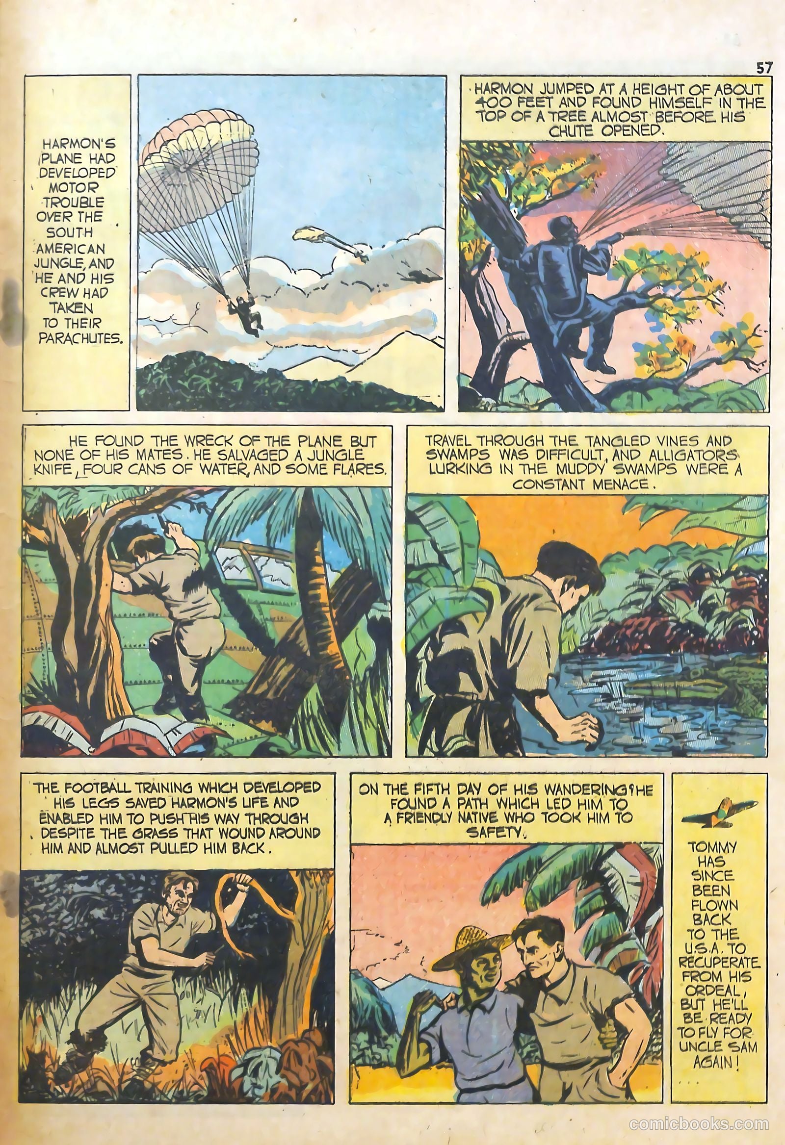 True Aviation Picture-Stories #5 (1943) — page 61 of 64