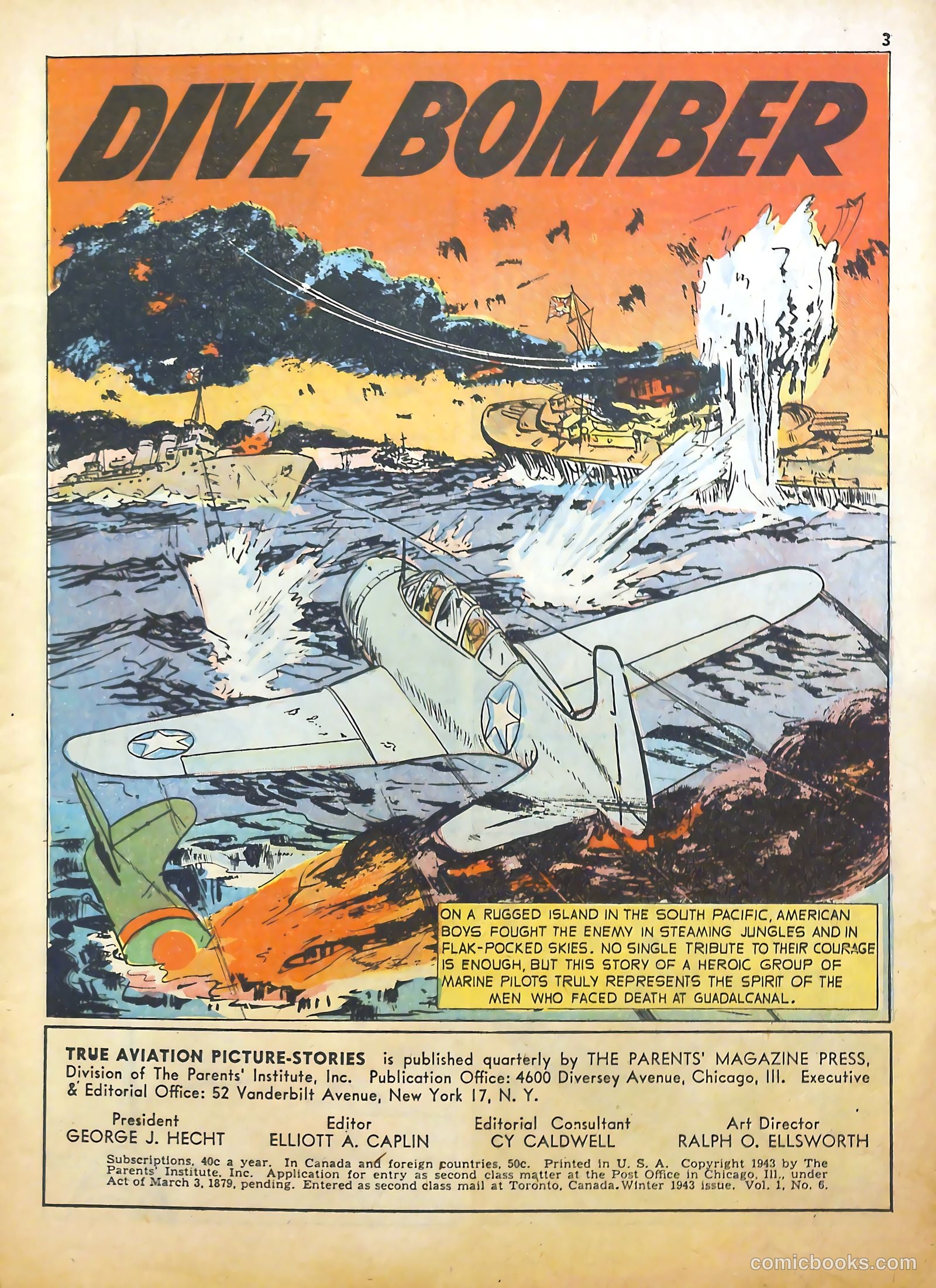True Aviation Picture-Stories #6 (1943) — page 3 of 65