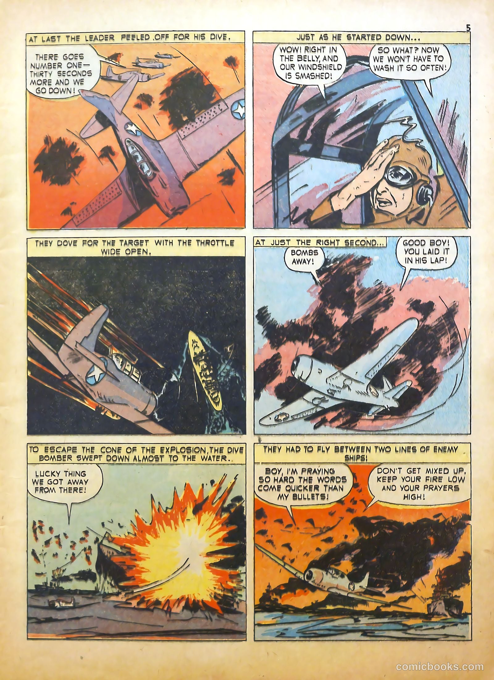 True Aviation Picture-Stories #6 (1943) — page 5 of 65