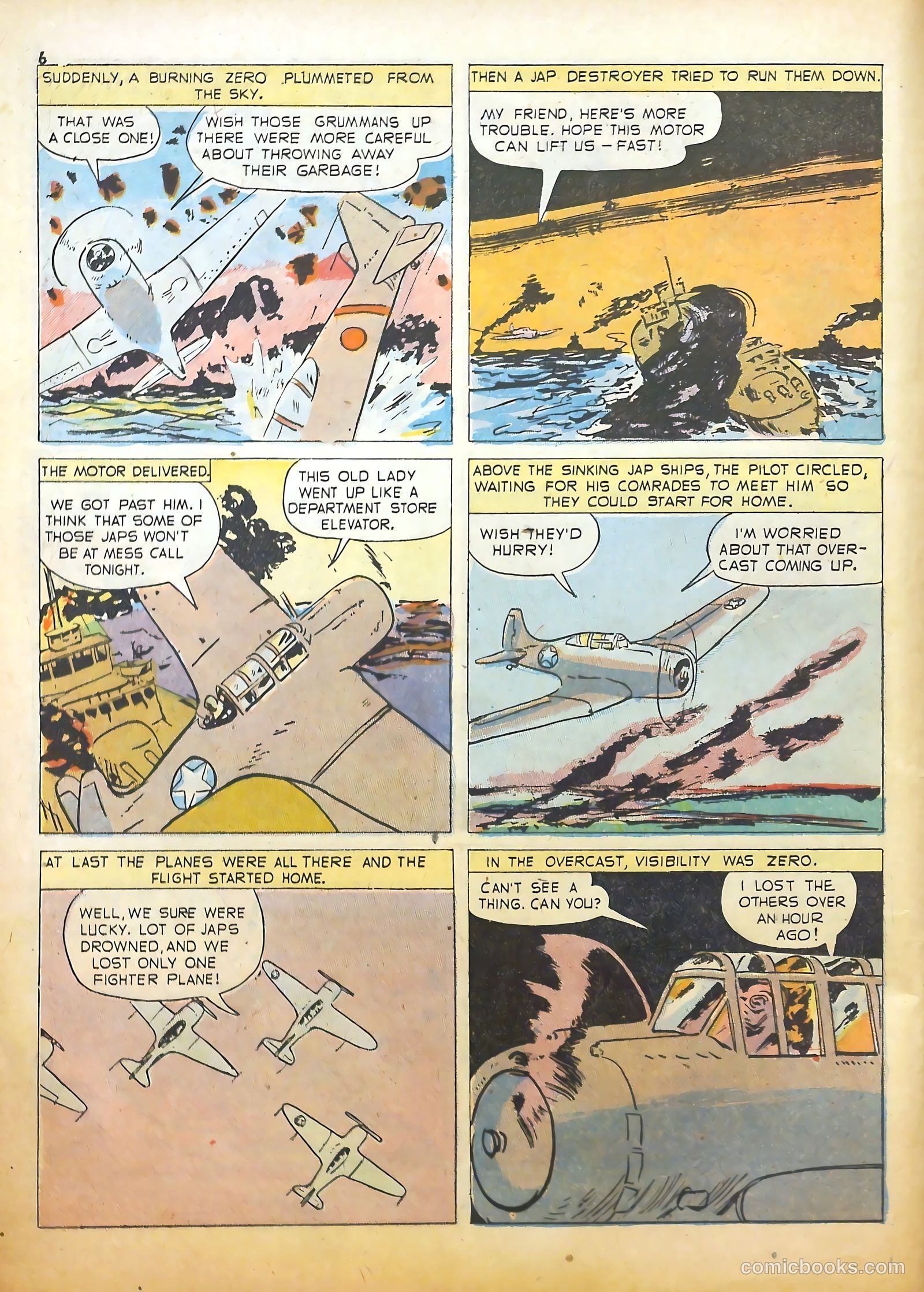 True Aviation Picture-Stories #6 (1943) — page 6 of 65