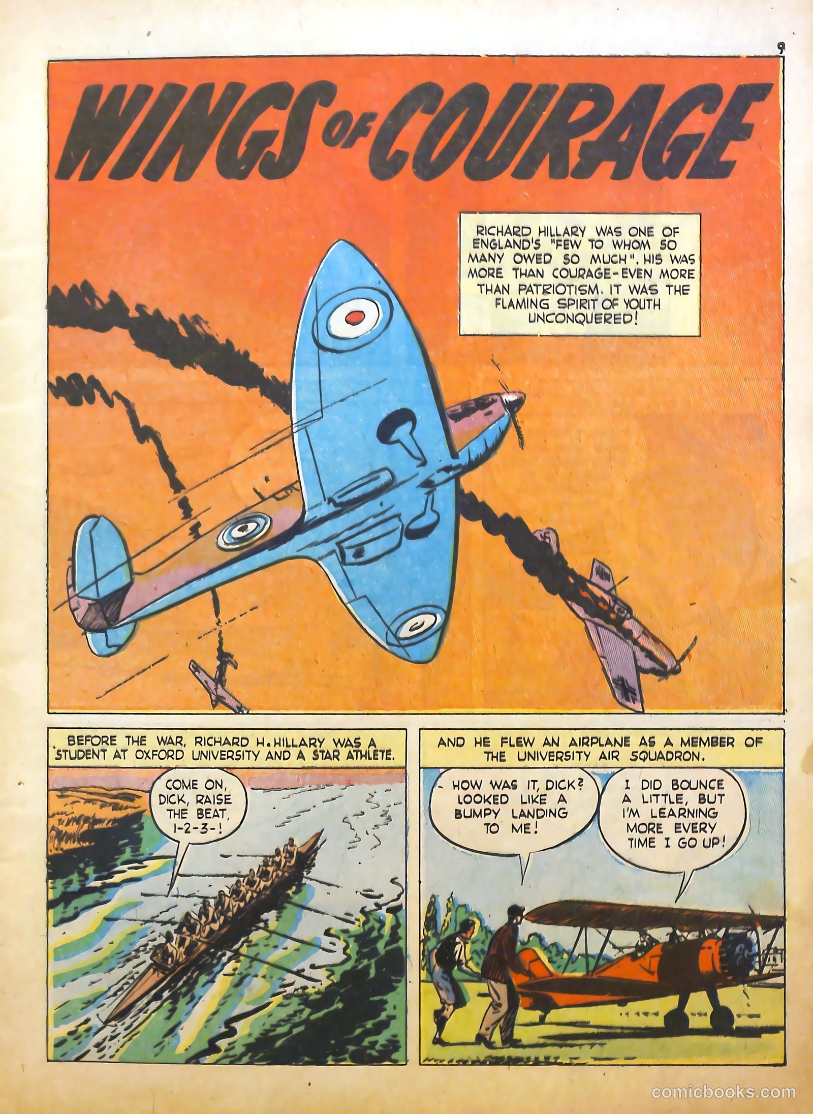 True Aviation Picture-Stories #6 (1943) — page 9 of 65
