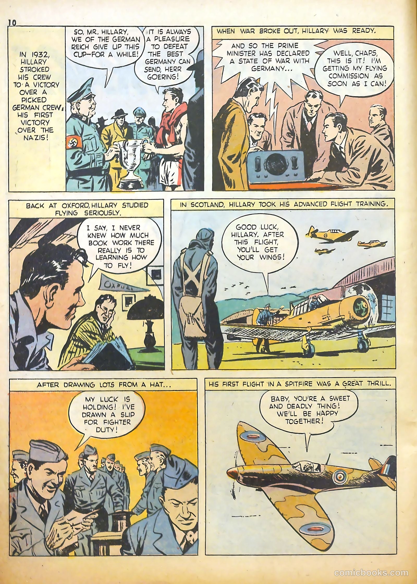 True Aviation Picture-Stories #6 (1943) — page 10 of 65