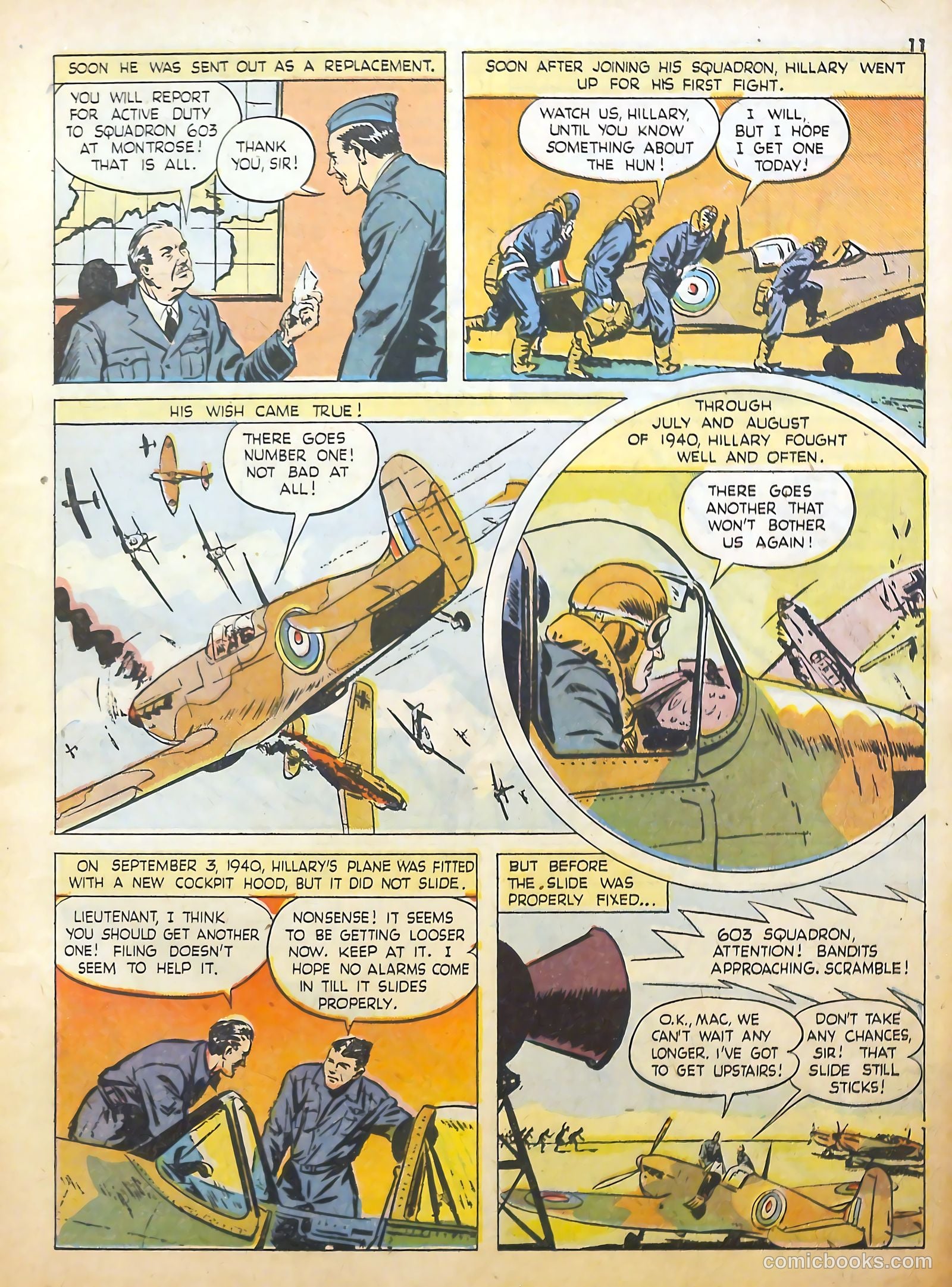 True Aviation Picture-Stories #6 (1943) — page 11 of 65