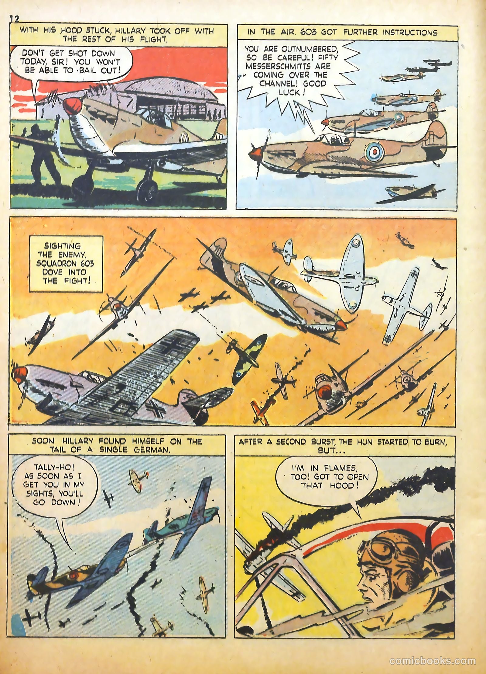 True Aviation Picture-Stories #6 (1943) — page 12 of 65