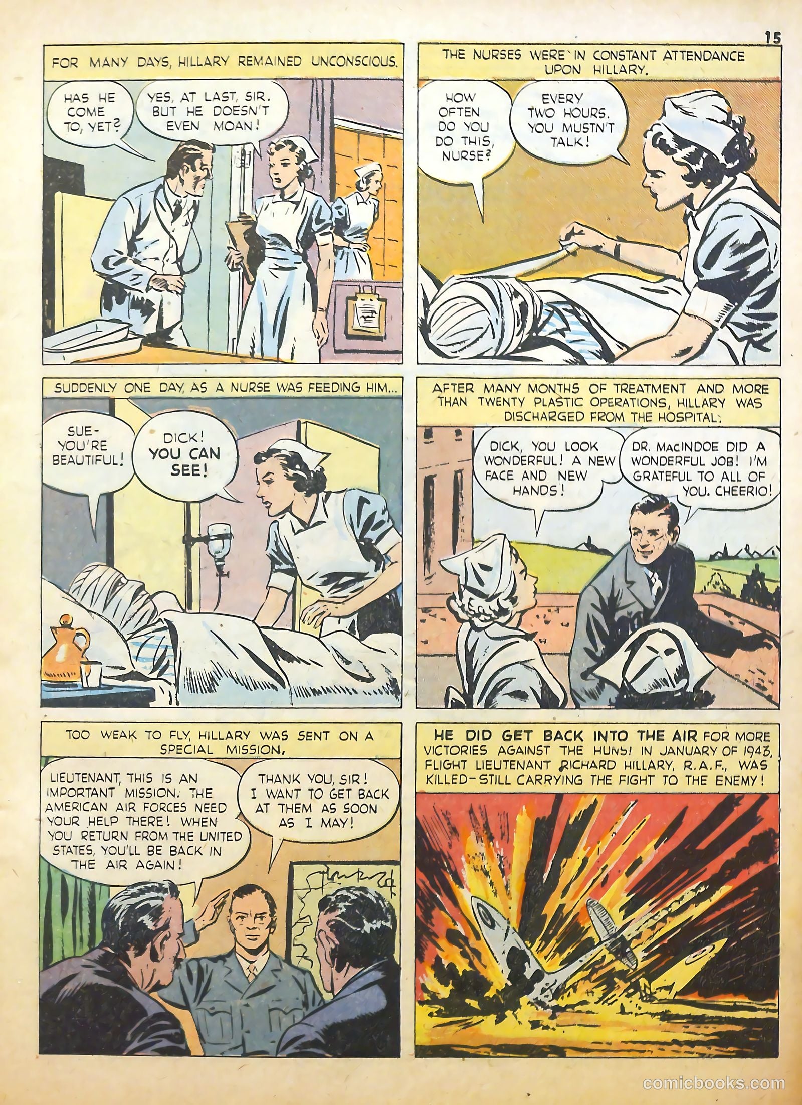 True Aviation Picture-Stories #6 (1943) — page 15 of 65