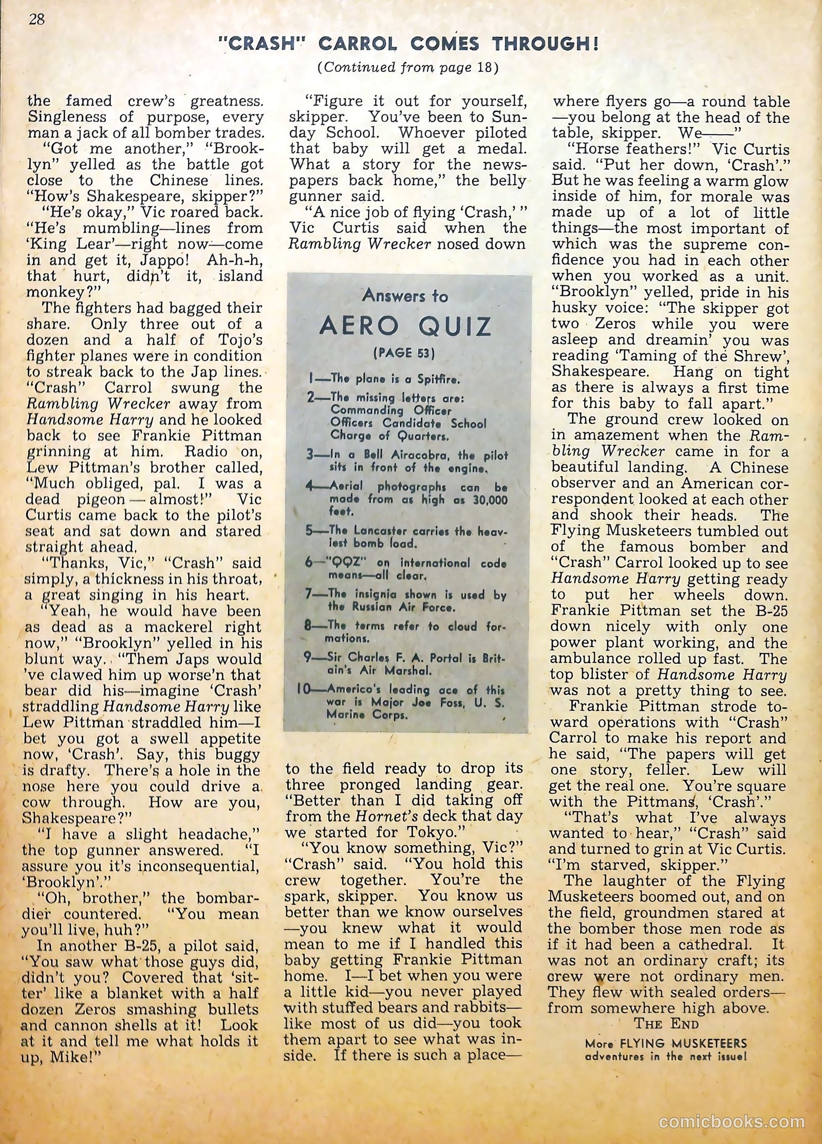 True Aviation Picture-Stories #6 (1943) — page 29 of 65