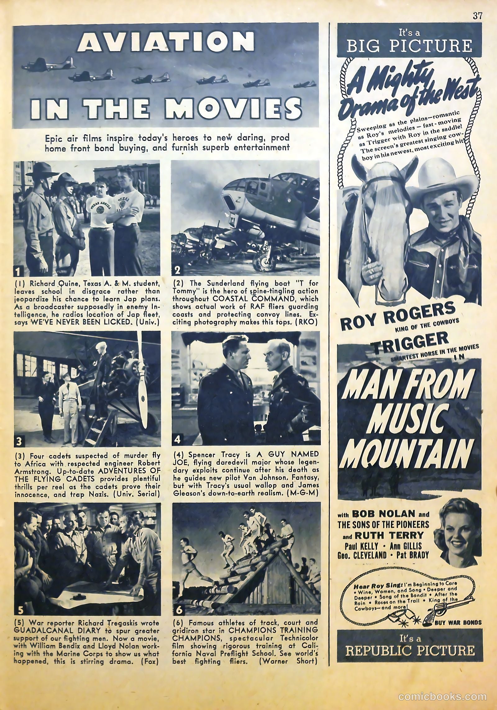 True Aviation Picture-Stories #6 (1943) — page 40 of 65
