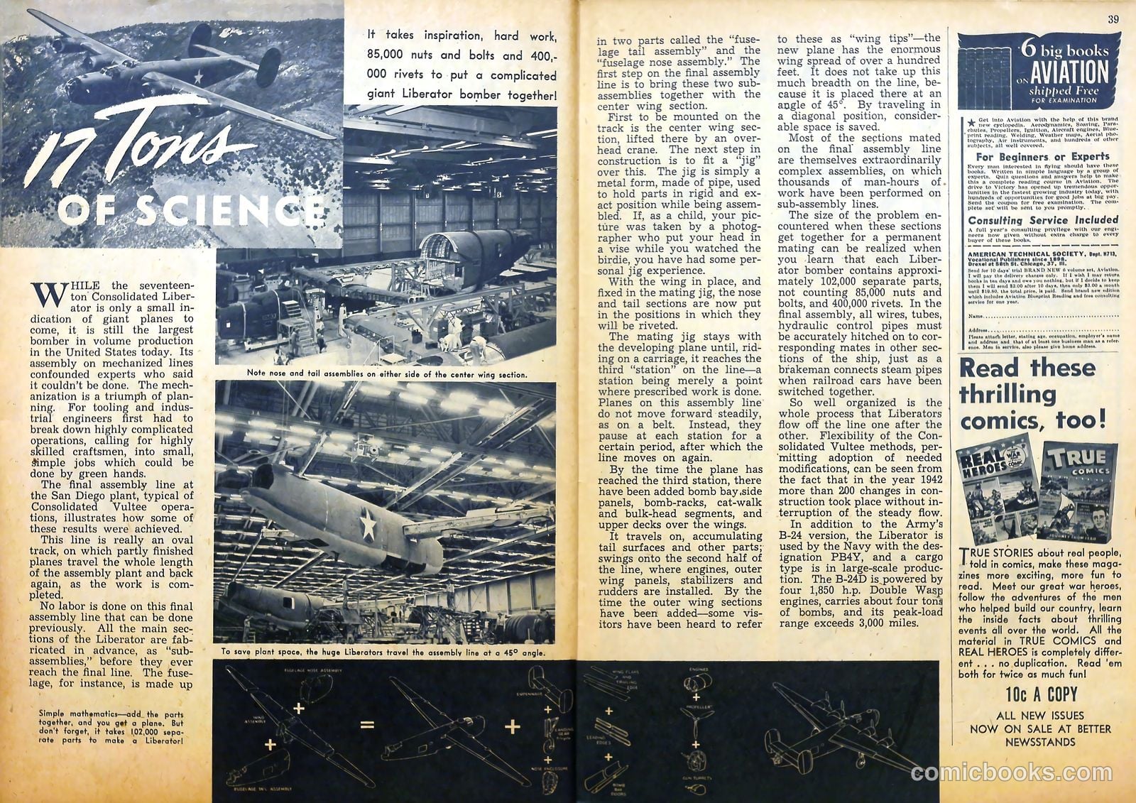 True Aviation Picture-Stories #6 (1943) — page 41 of 65