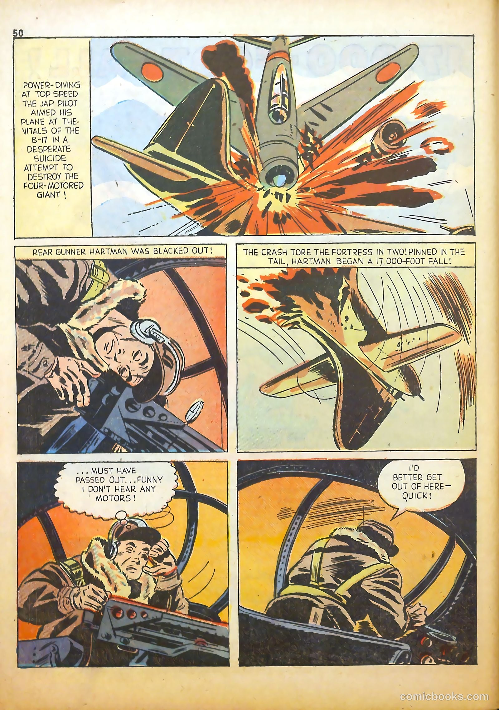 True Aviation Picture-Stories #6 (1943) — page 54 of 65