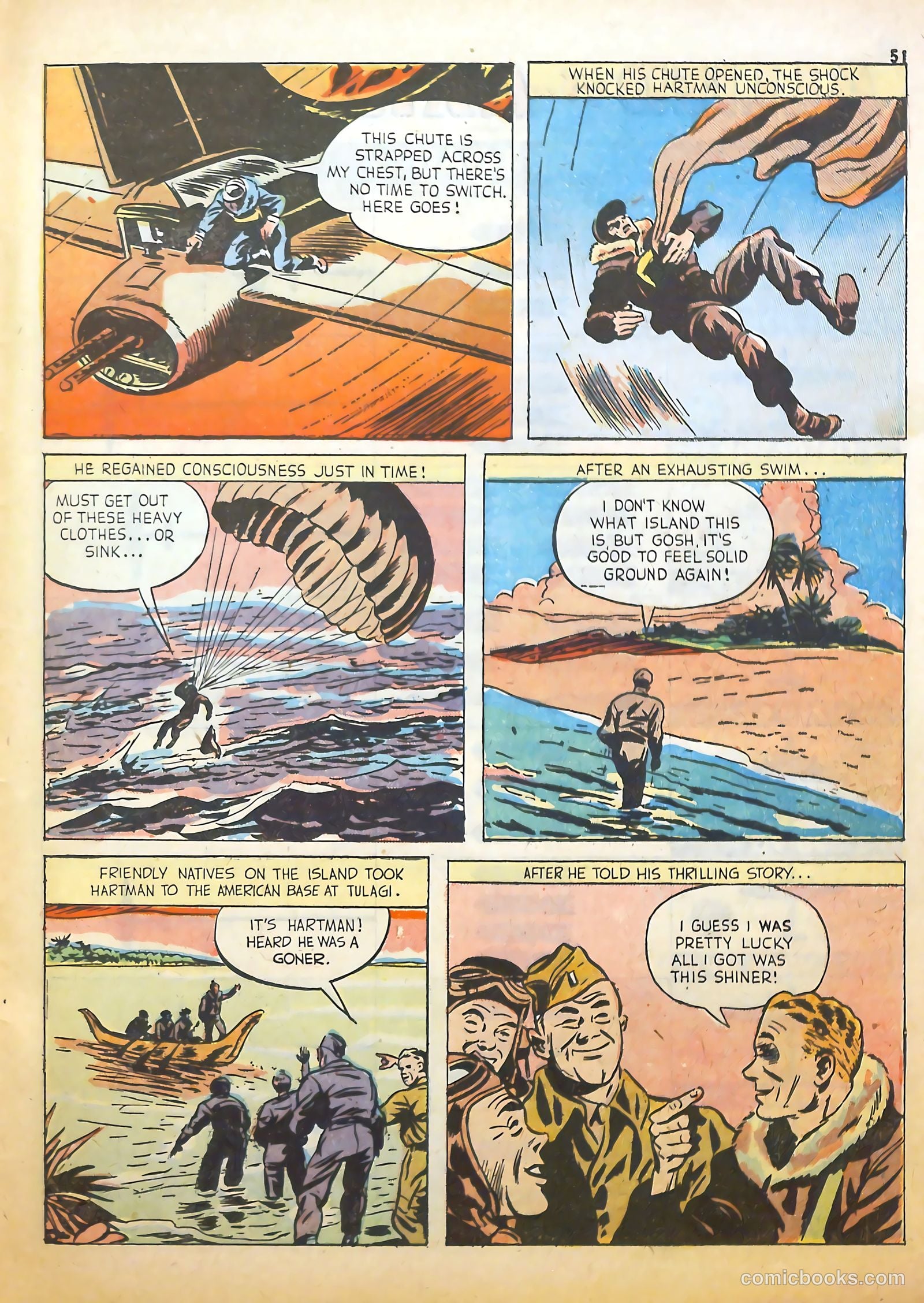 True Aviation Picture-Stories #6 (1943) — page 55 of 65