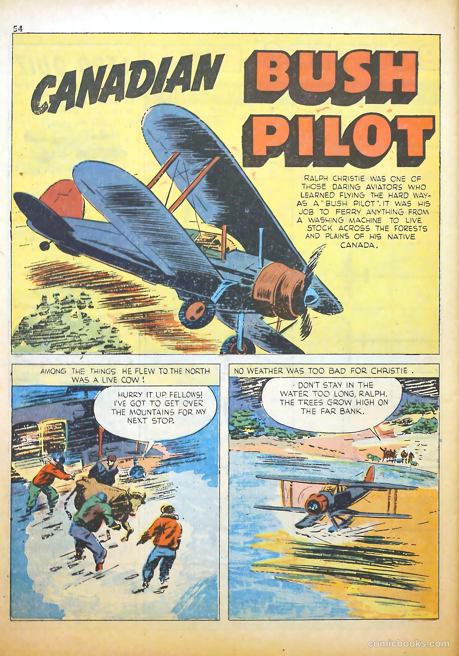 True Aviation Picture-Stories #6 (1943) — page 59 of 65