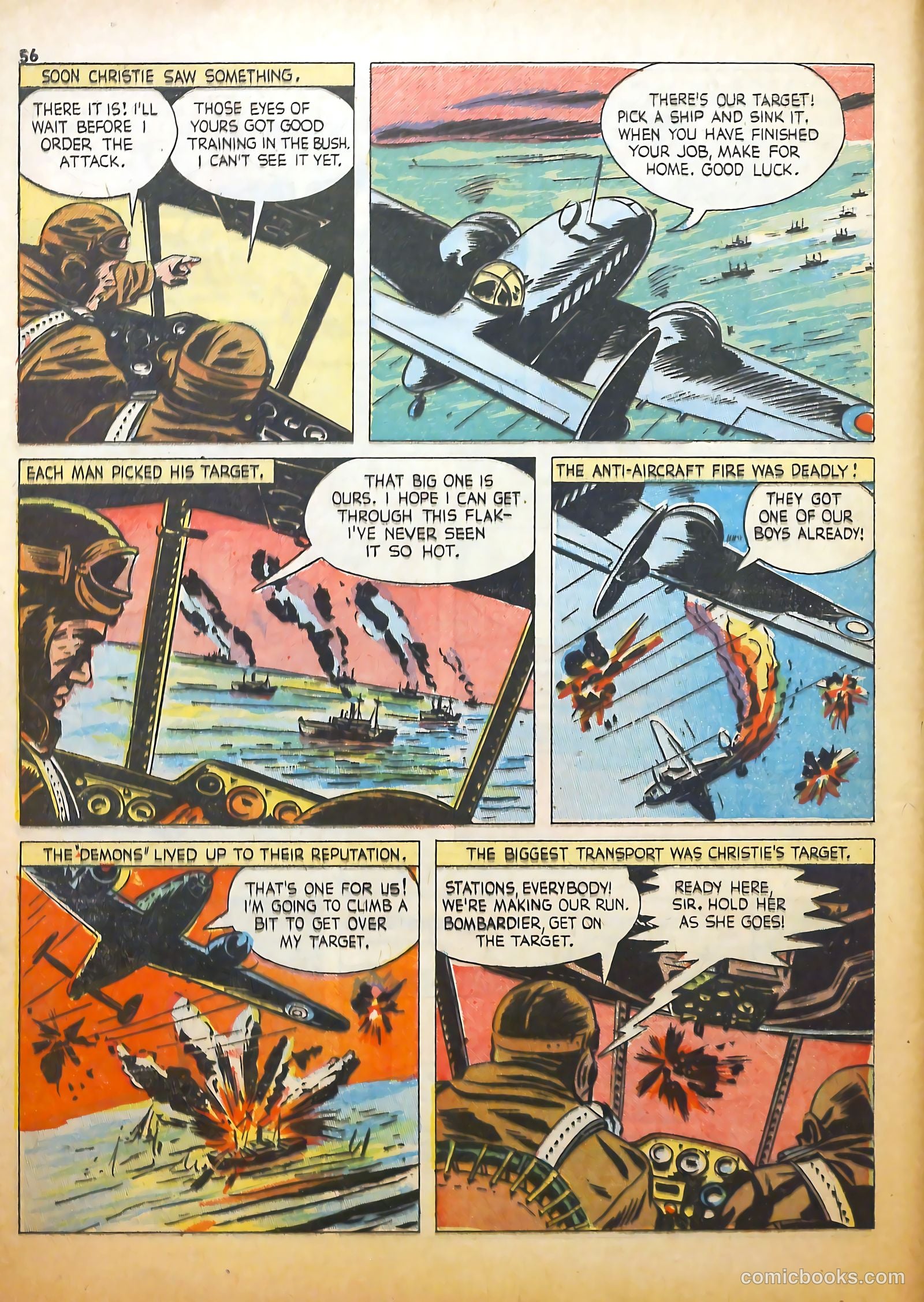 True Aviation Picture-Stories #6 (1943) — page 61 of 65