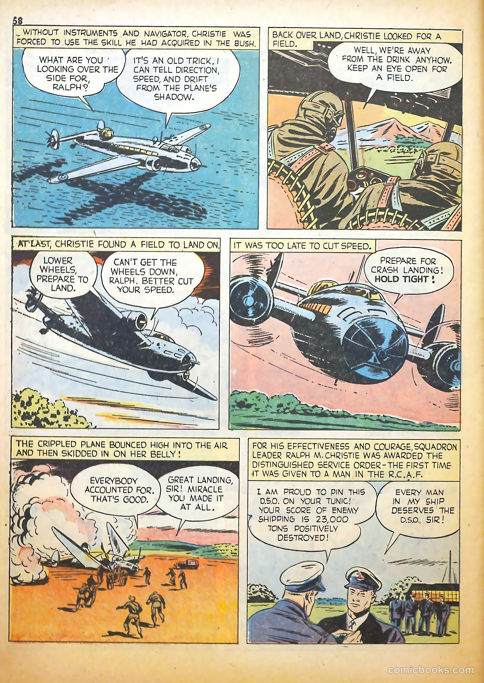 True Aviation Picture-Stories #6 (1943) — page 63 of 65