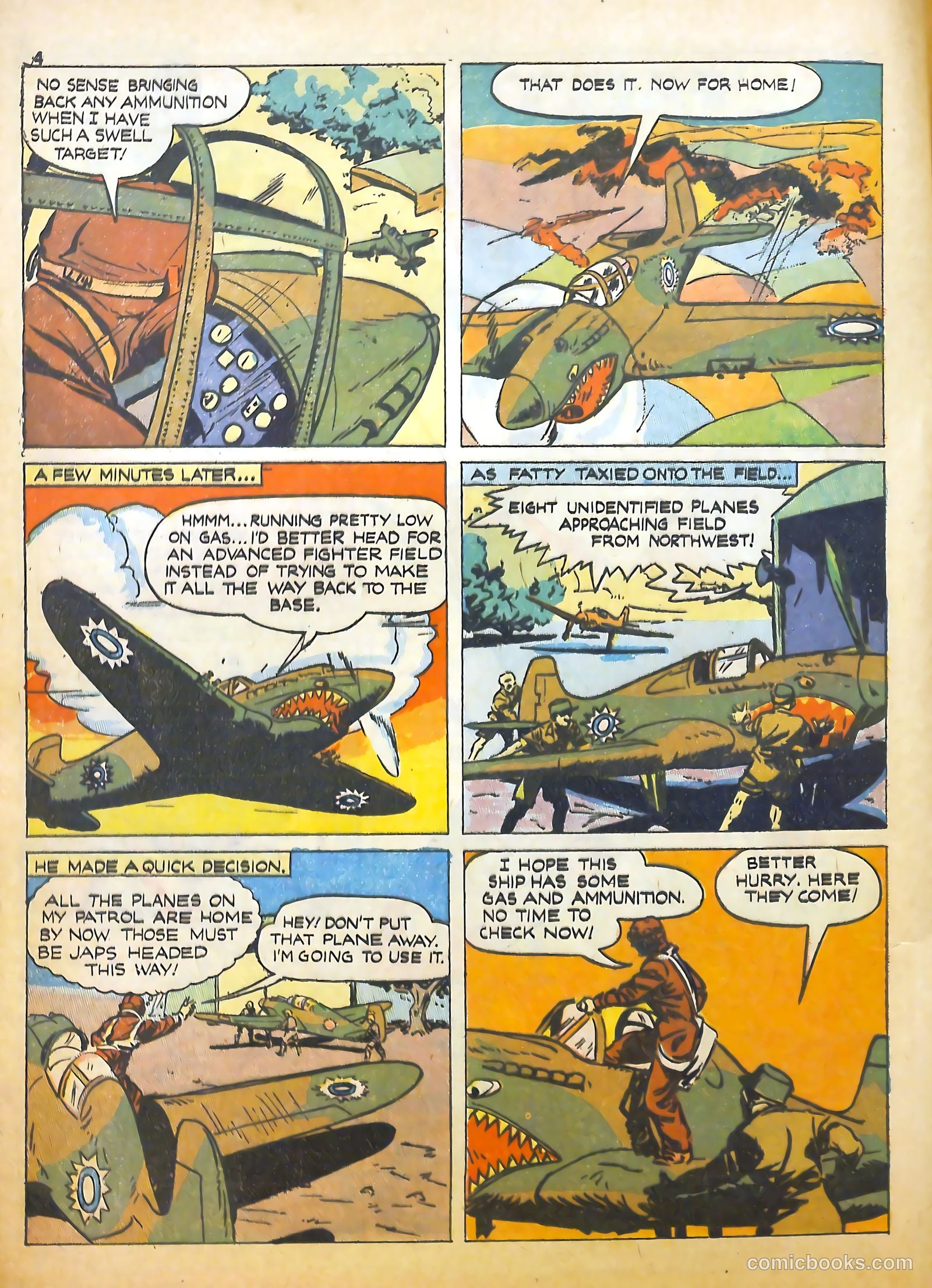 True Aviation Picture-Stories #7 (1944) — page 4 of 54