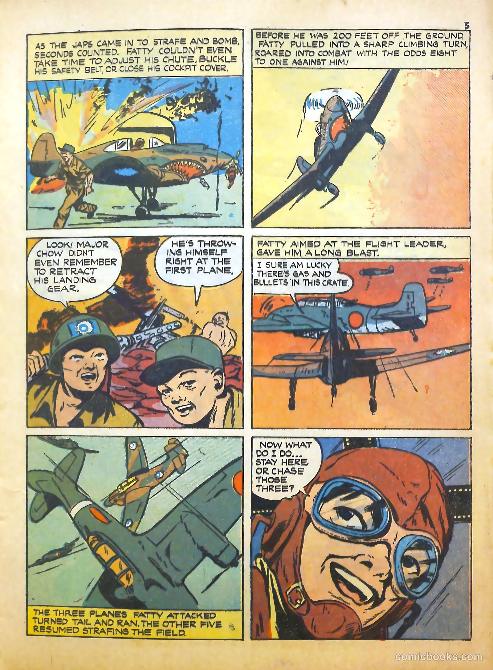 True Aviation Picture-Stories #7 (1944) — page 5 of 54