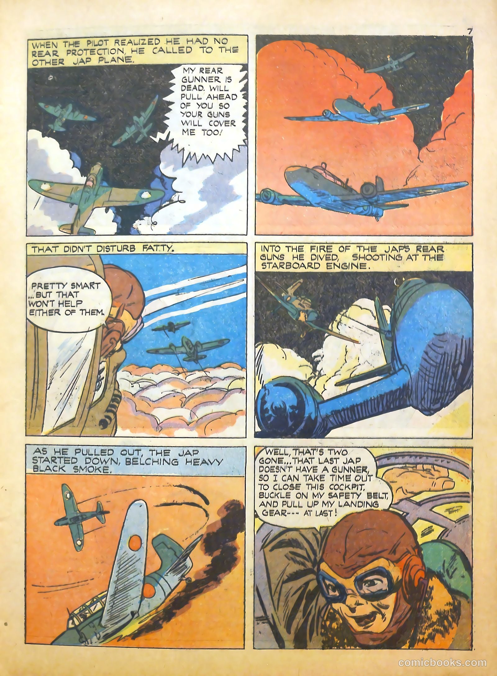 True Aviation Picture-Stories #7 (1944) — page 7 of 54