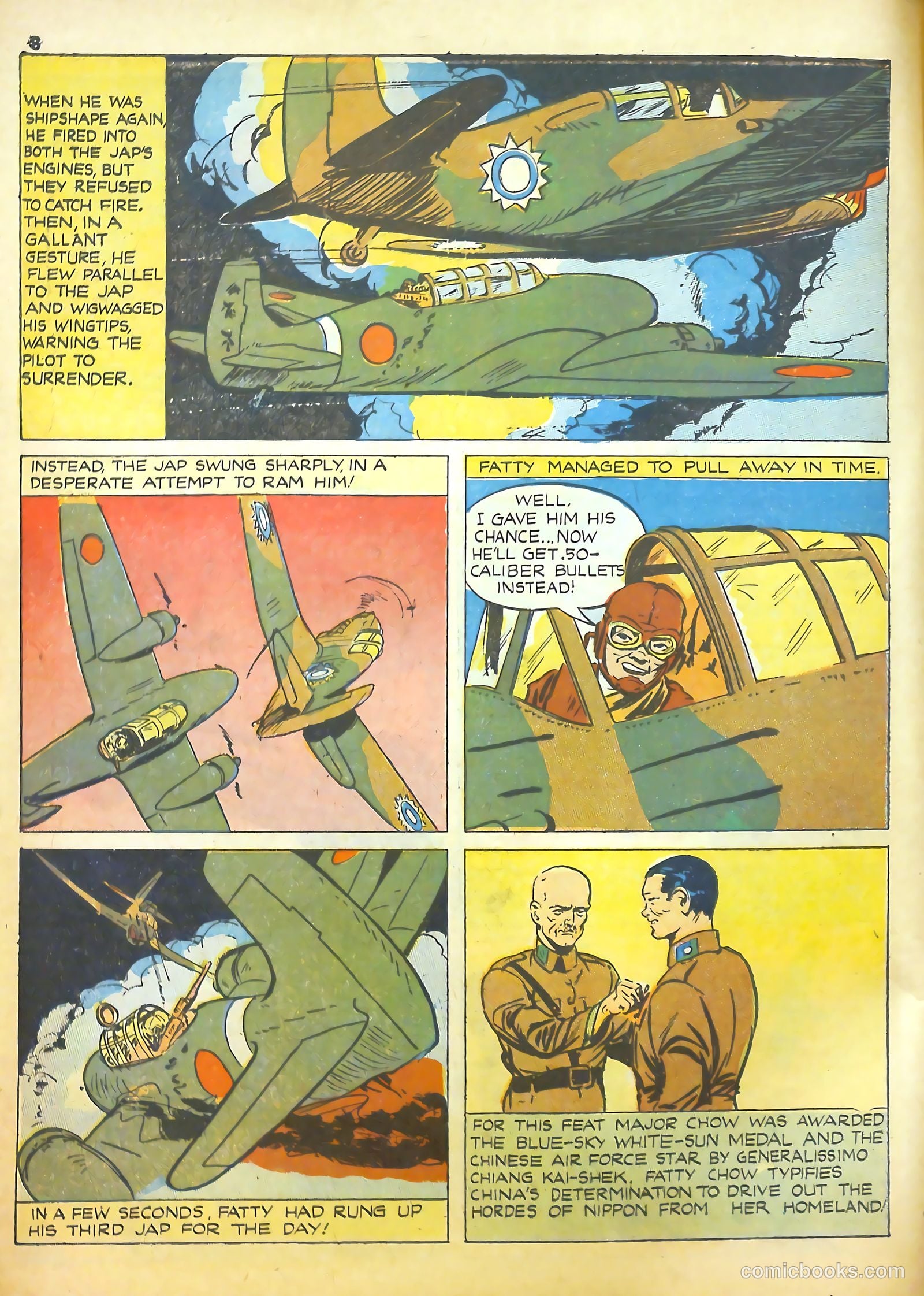 True Aviation Picture-Stories #7 (1944) — page 8 of 54