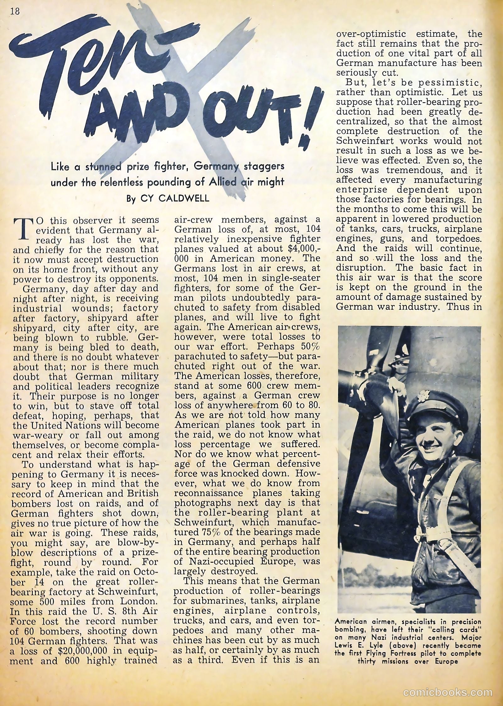 True Aviation Picture-Stories #7 (1944) — page 19 of 54