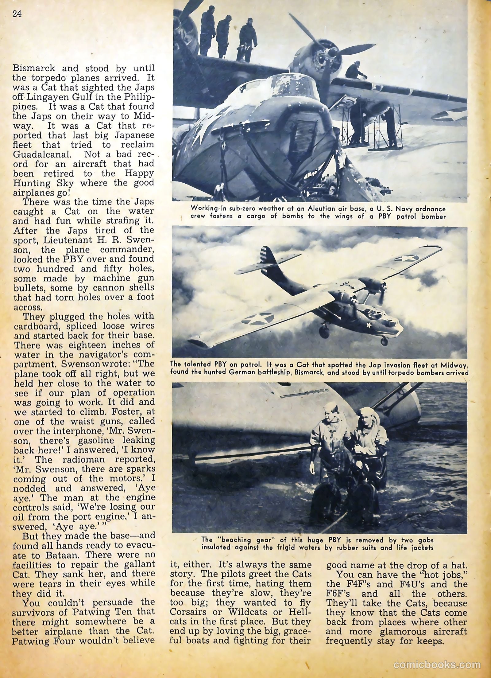True Aviation Picture-Stories #7 (1944) — page 26 of 54