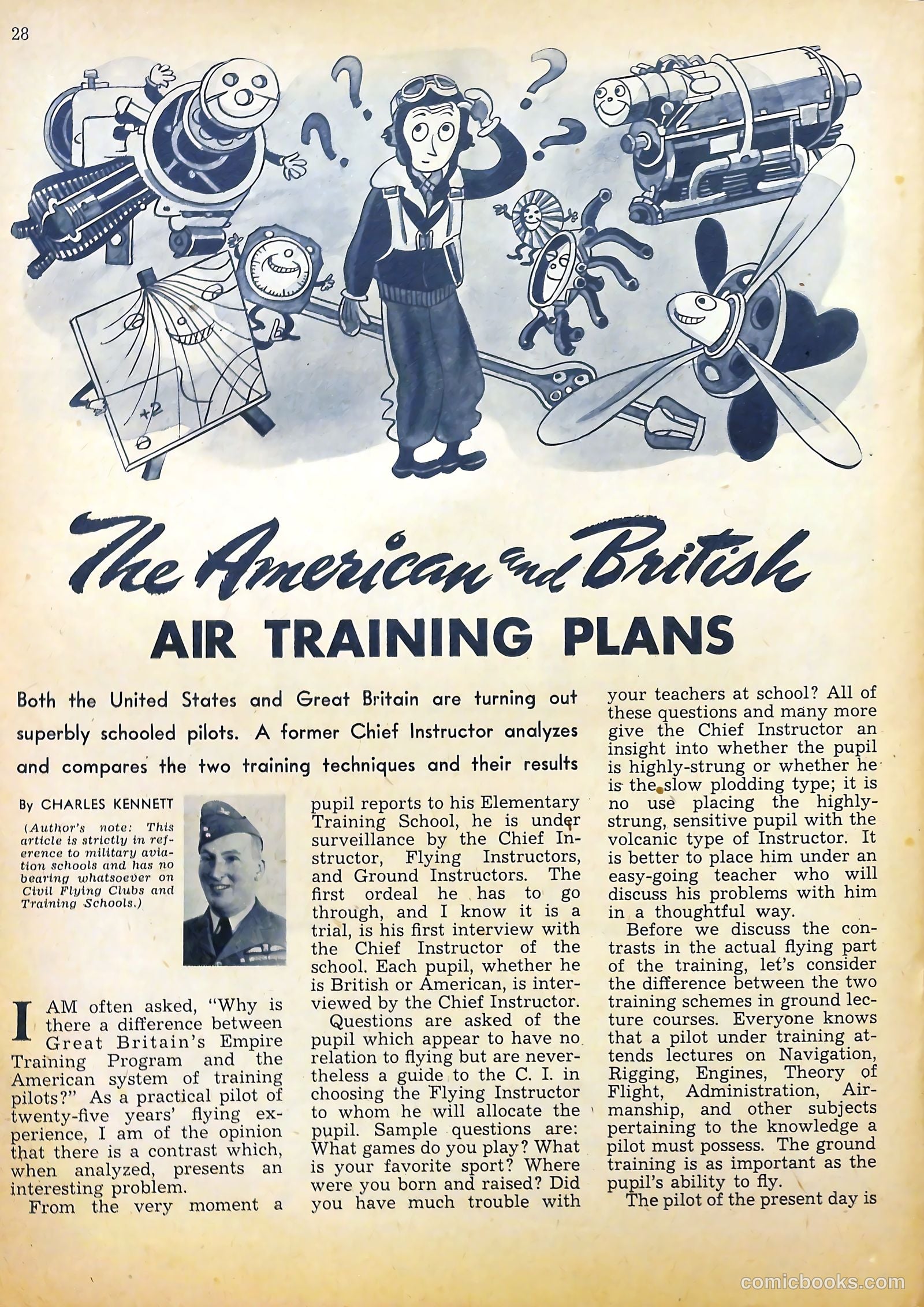 True Aviation Picture-Stories #7 (1944) — page 30 of 54