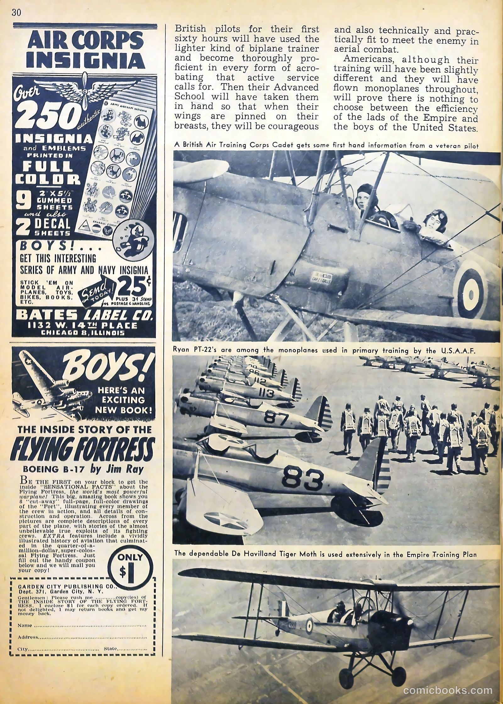 True Aviation Picture-Stories #7 (1944) — page 32 of 54