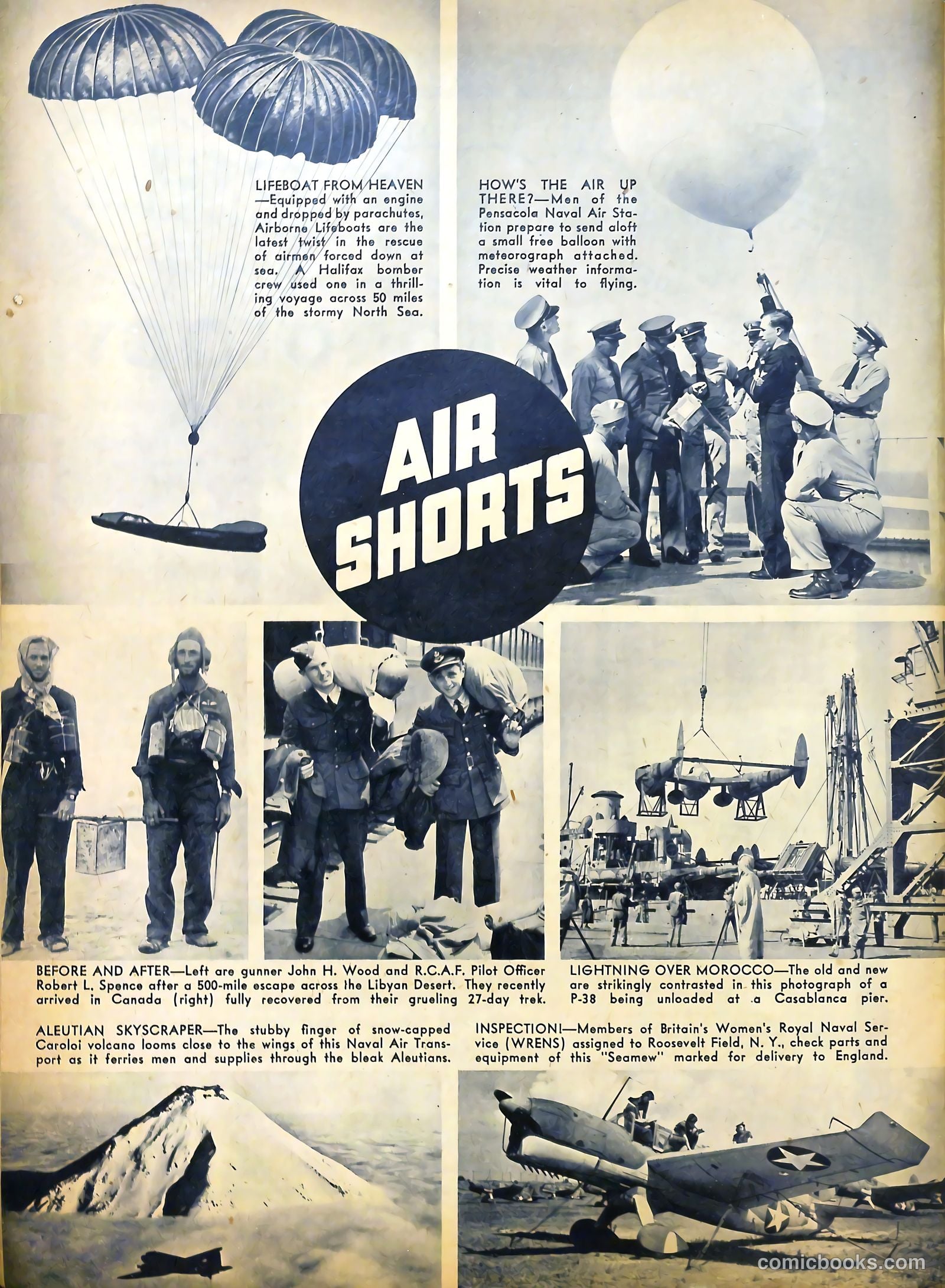 True Aviation Picture-Stories #7 (1944) — page 34 of 54
