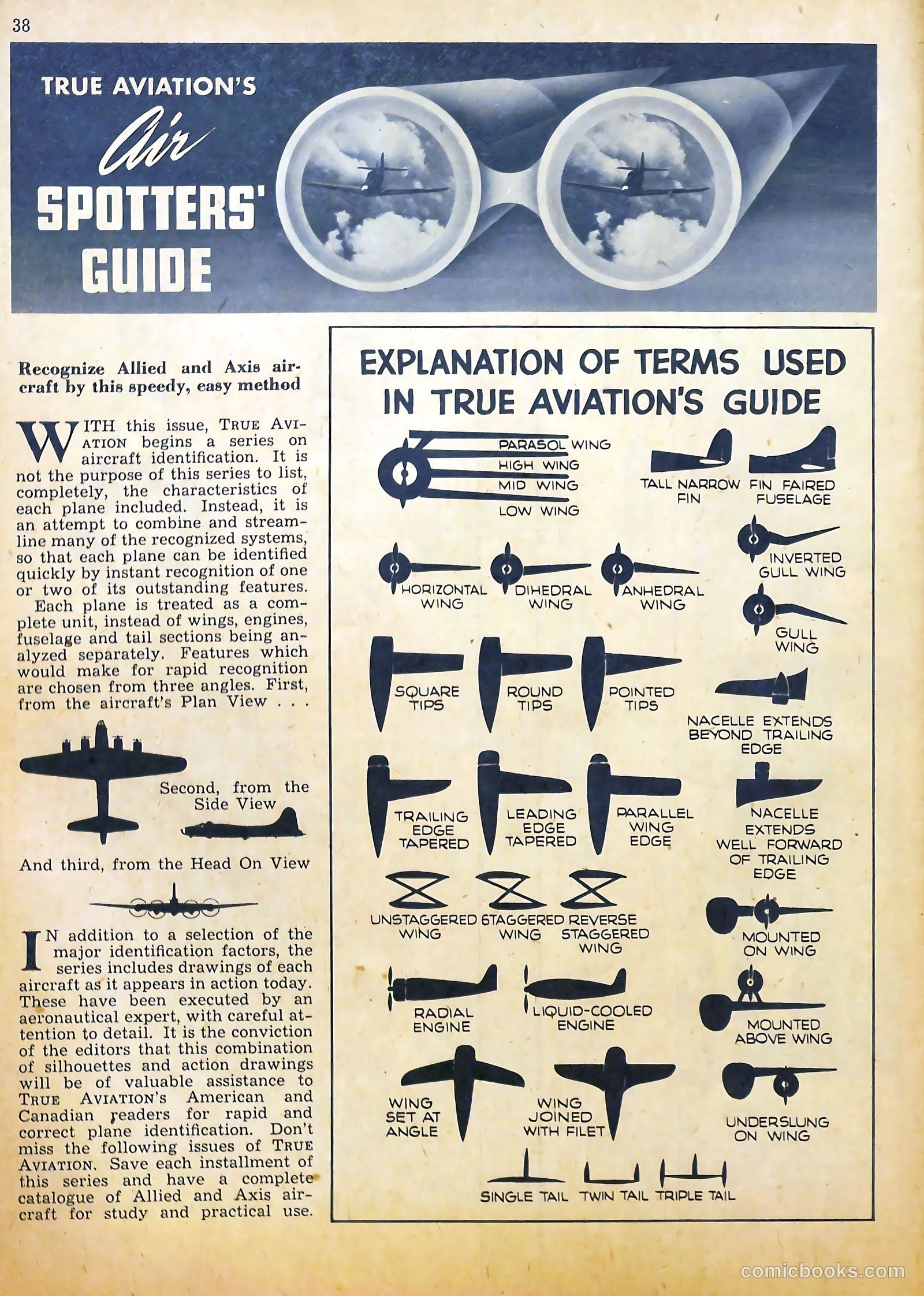 True Aviation Picture-Stories #7 (1944) — page 40 of 54