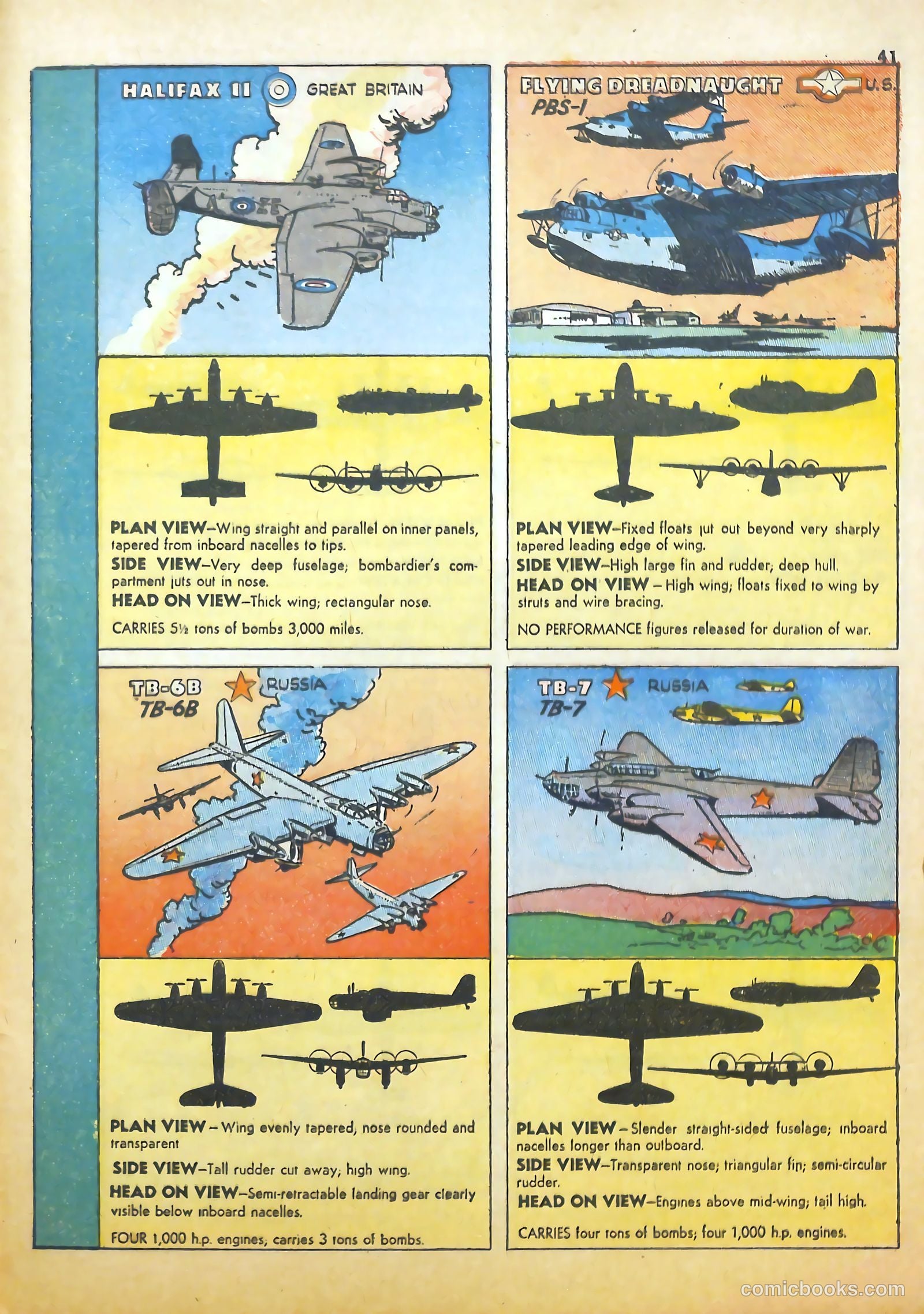 True Aviation Picture-Stories #7 (1944) — page 43 of 54