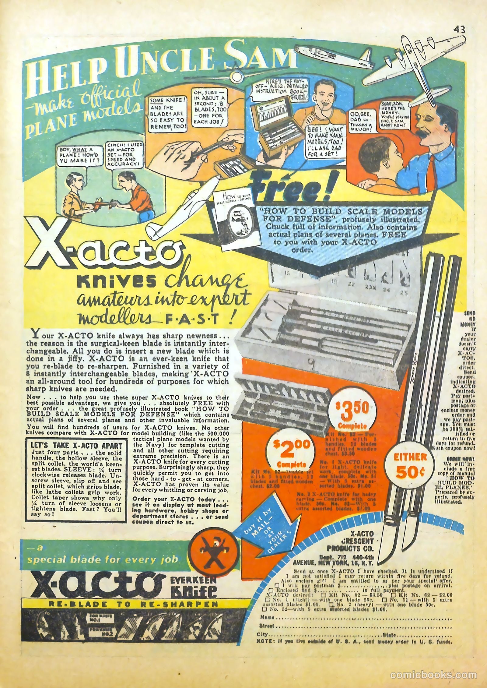 True Aviation Picture-Stories #7 (1944) — page 45 of 54