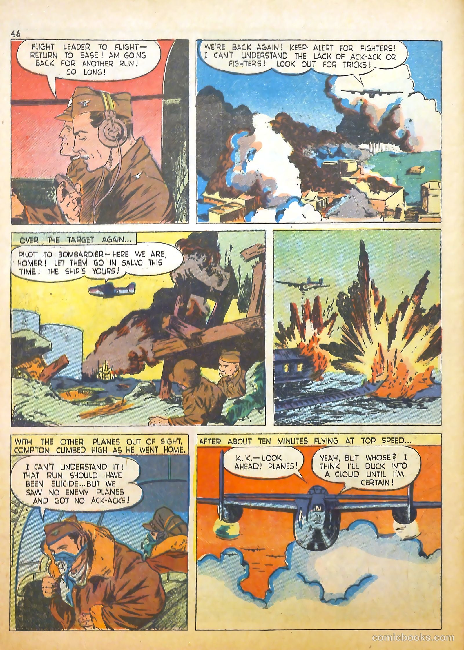 True Aviation Picture-Stories #7 (1944) — page 48 of 54