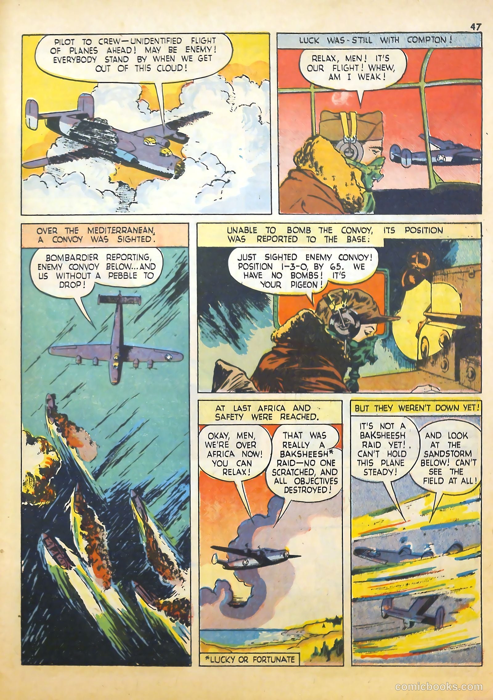 True Aviation Picture-Stories #7 (1944) — page 49 of 54