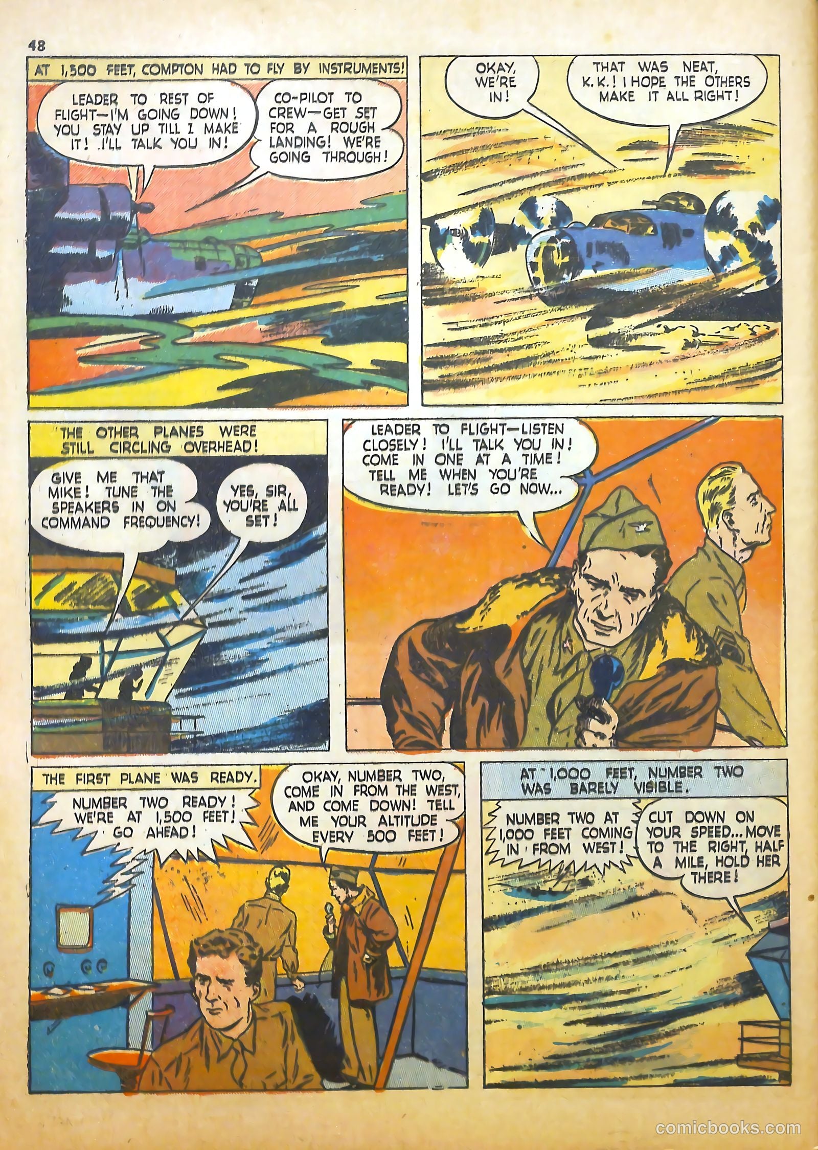 True Aviation Picture-Stories #7 (1944) — page 50 of 54