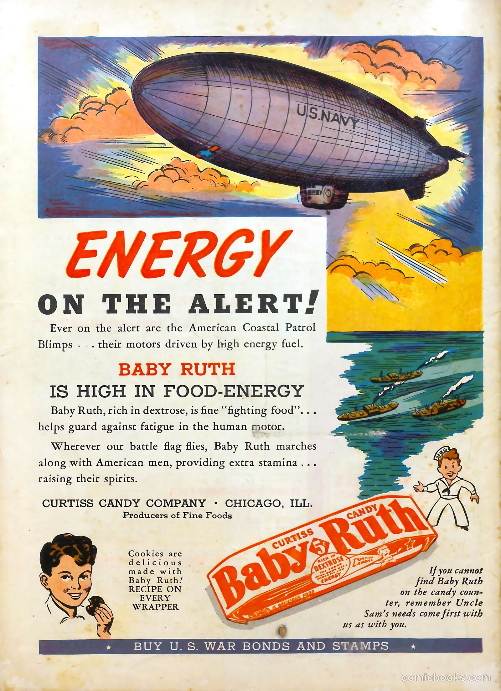 True Aviation Picture-Stories #7 (1944) — page 54 of 54