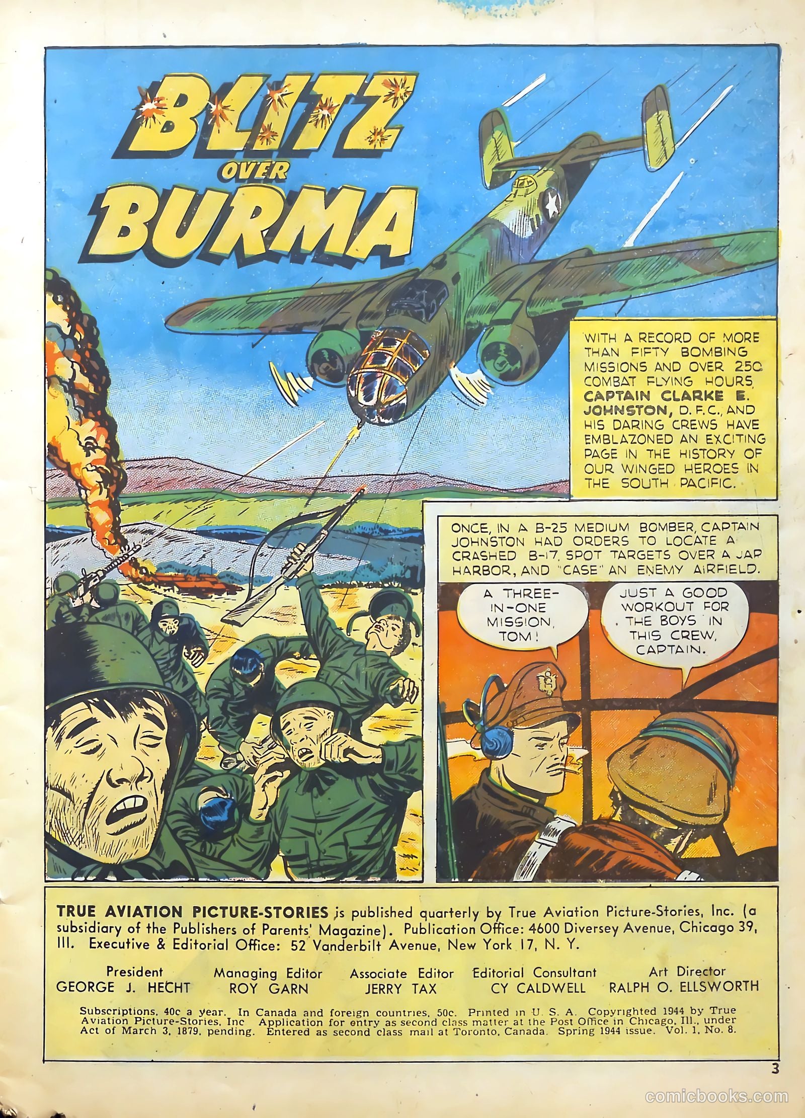 True Aviation Picture-Stories #8 (1944) — page 3 of 50