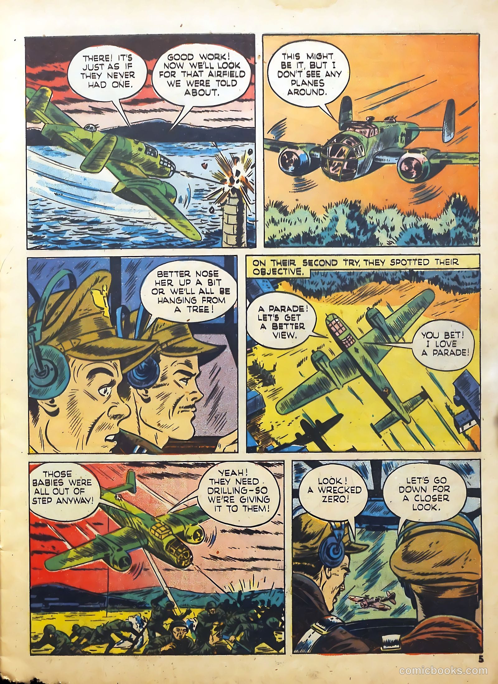 True Aviation Picture-Stories #8 (1944) — page 5 of 50