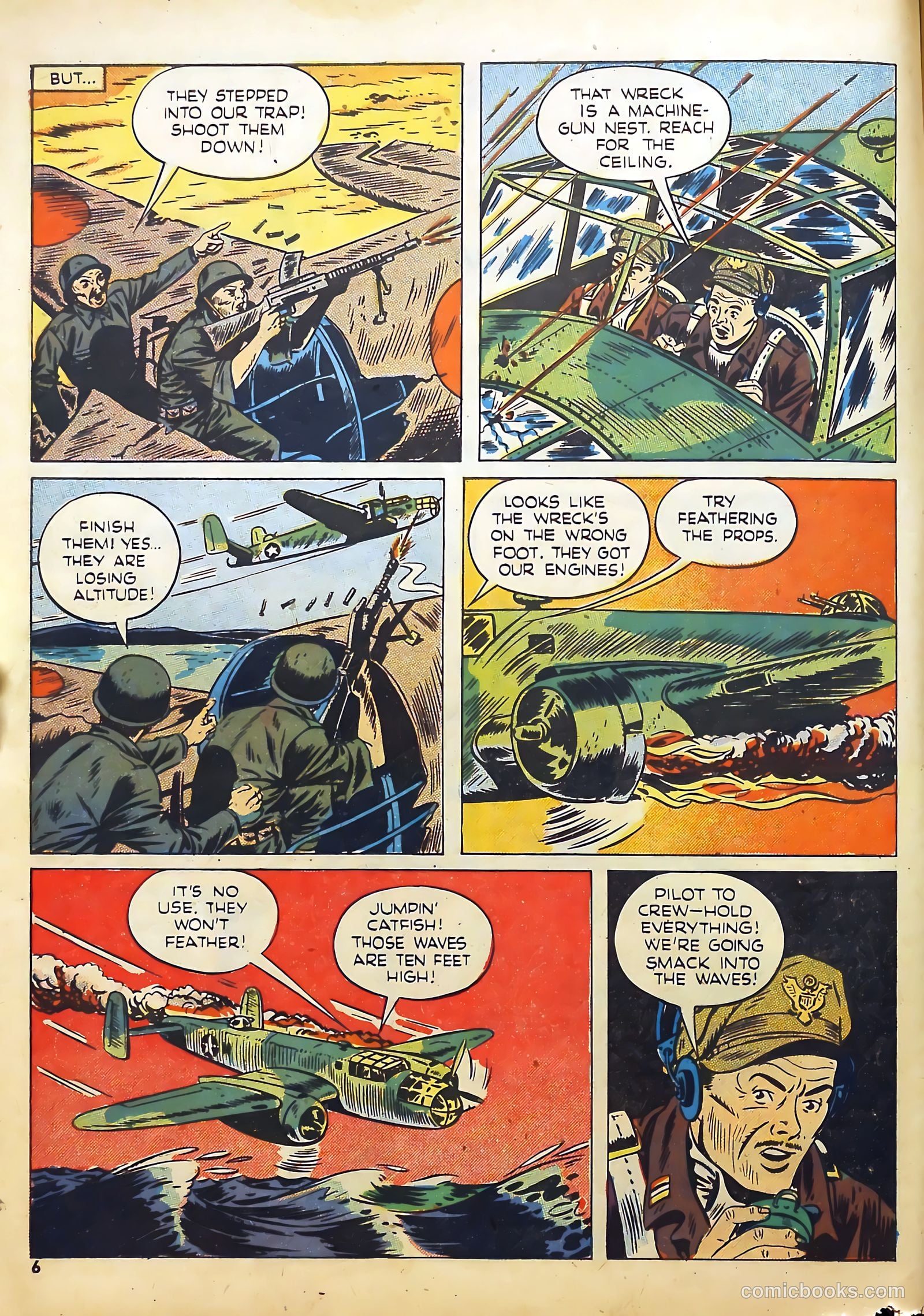 True Aviation Picture-Stories #8 (1944) — page 6 of 50