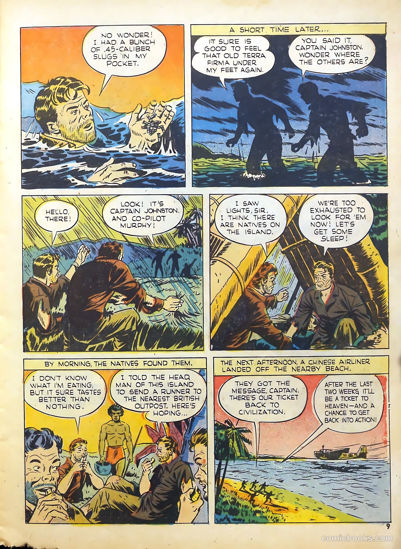 True Aviation Picture-Stories #8 (1944) — page 9 of 50