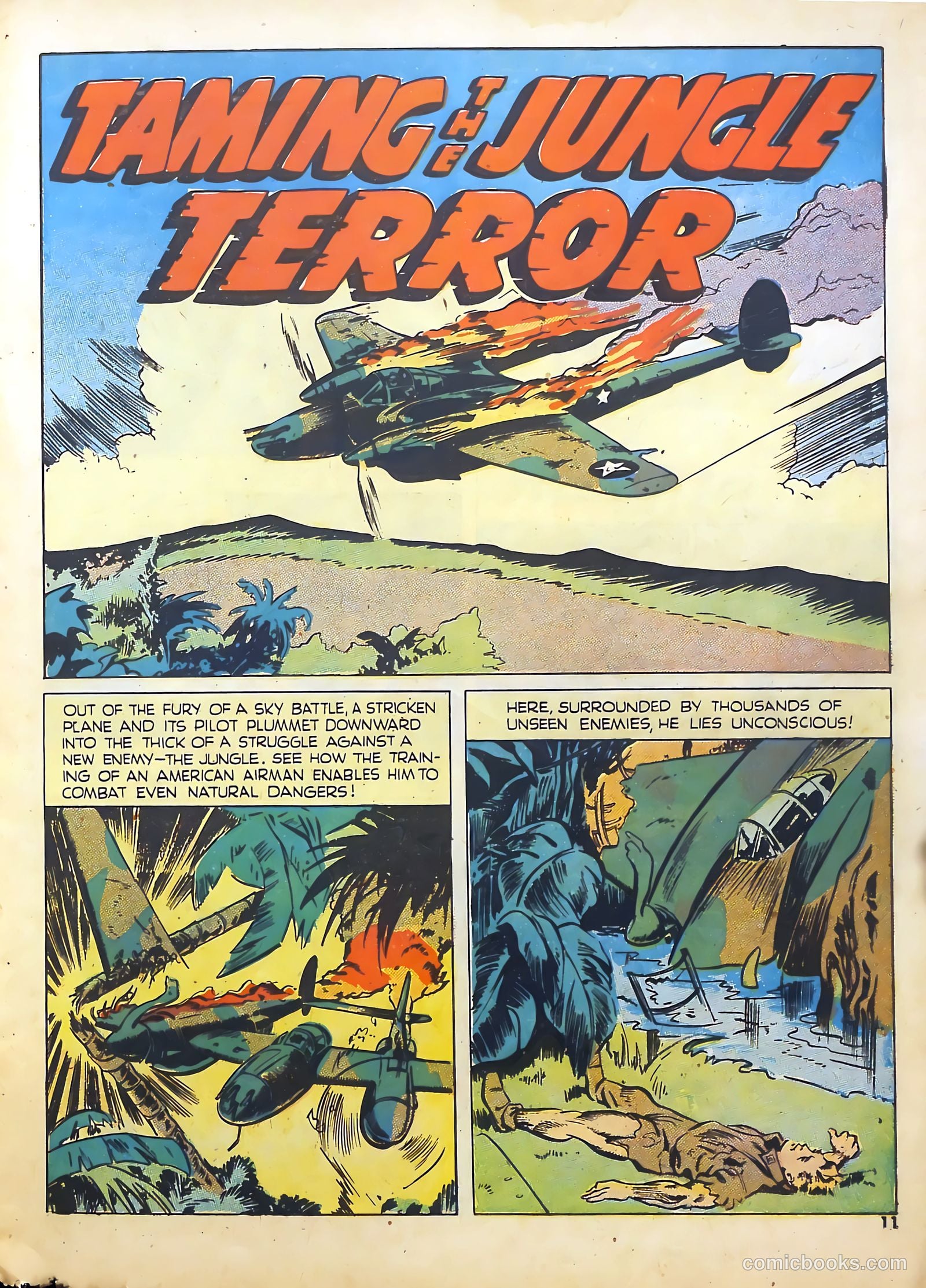 True Aviation Picture-Stories #8 (1944) — page 11 of 50