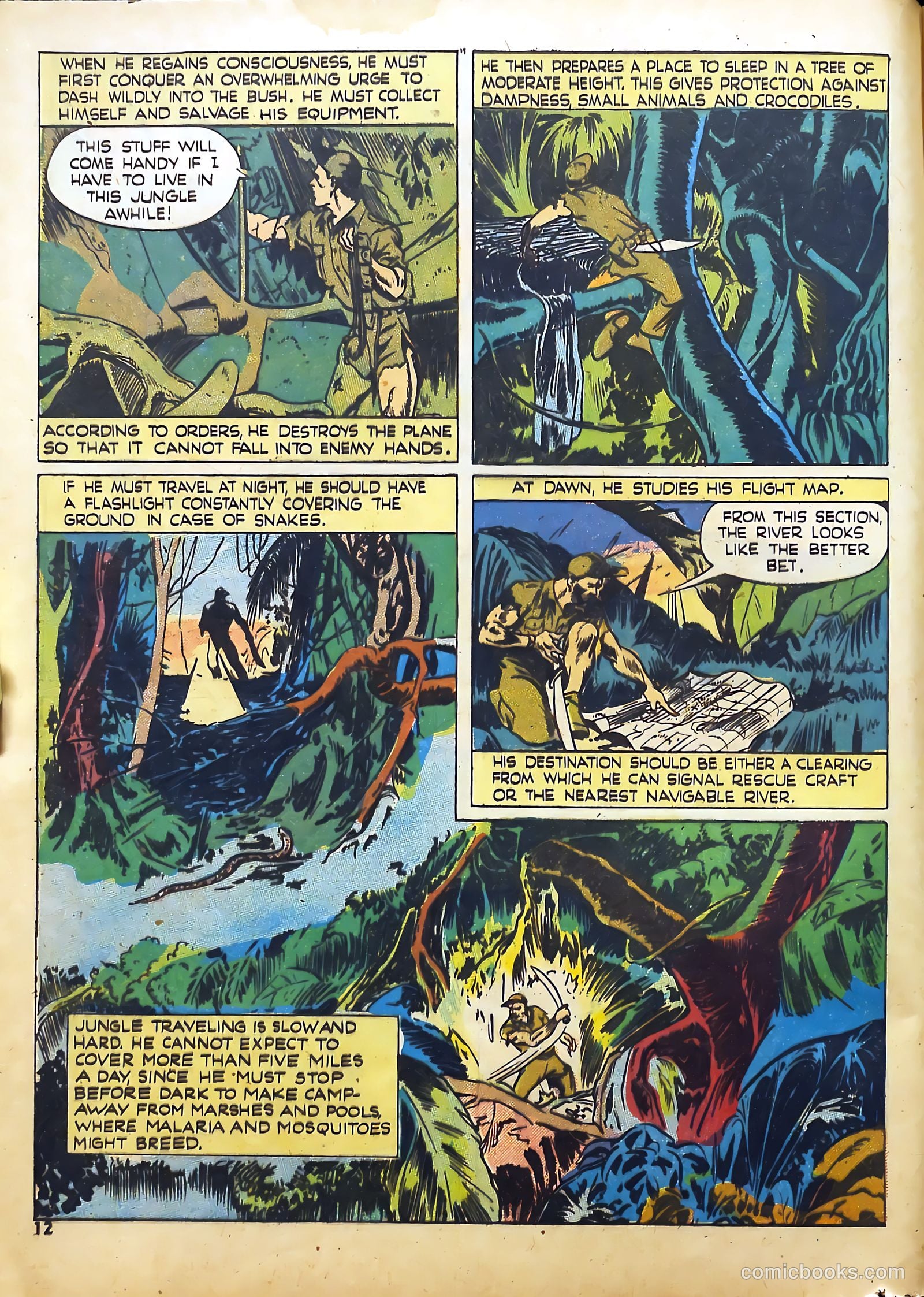 True Aviation Picture-Stories #8 (1944) — page 12 of 50