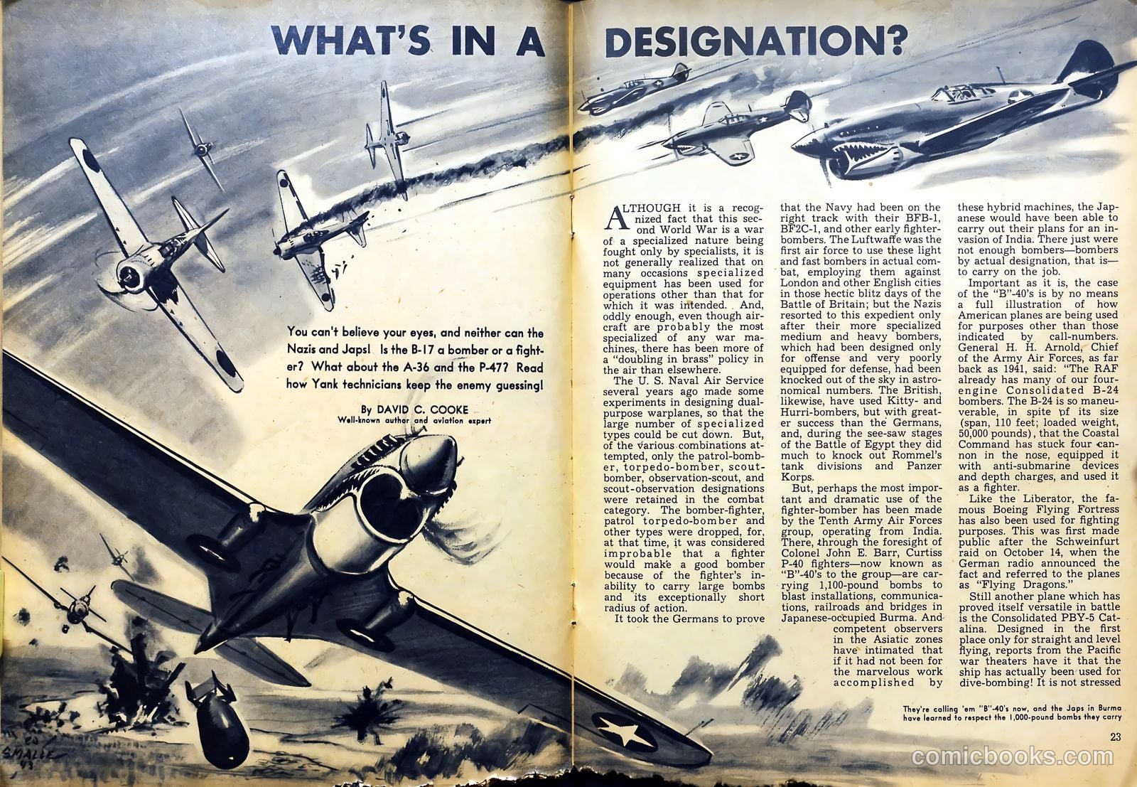 True Aviation Picture-Stories #8 (1944) — page 21 of 50