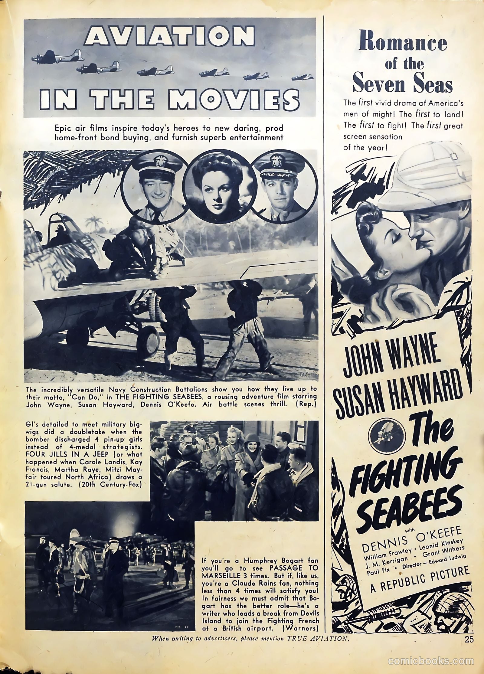 True Aviation Picture-Stories #8 (1944) — page 23 of 50