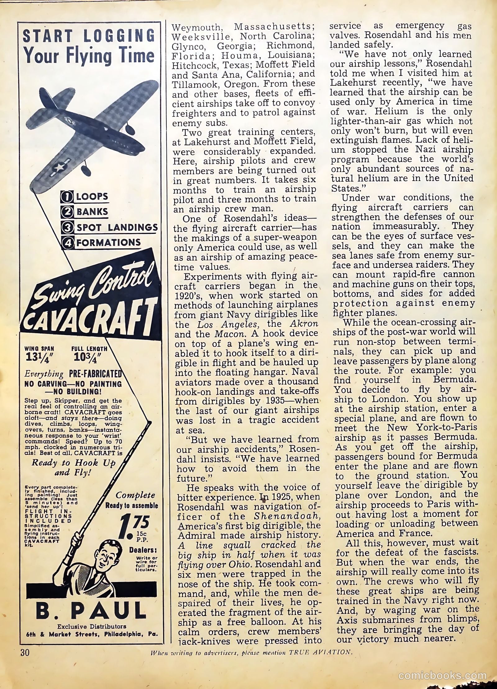 True Aviation Picture-Stories #8 (1944) — page 28 of 50